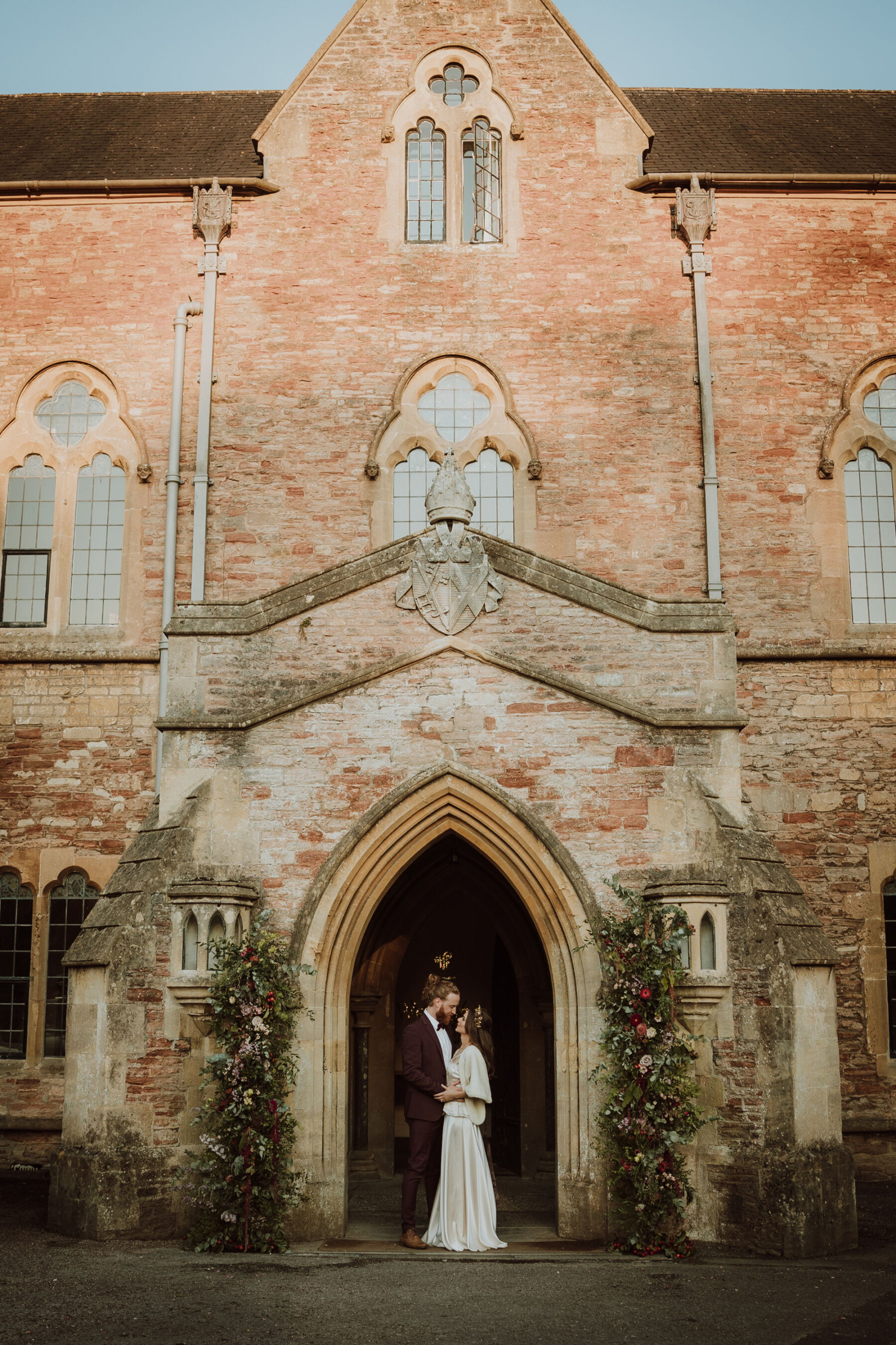 Bishop's Palace historic wedding venue in Wells, Somerset.