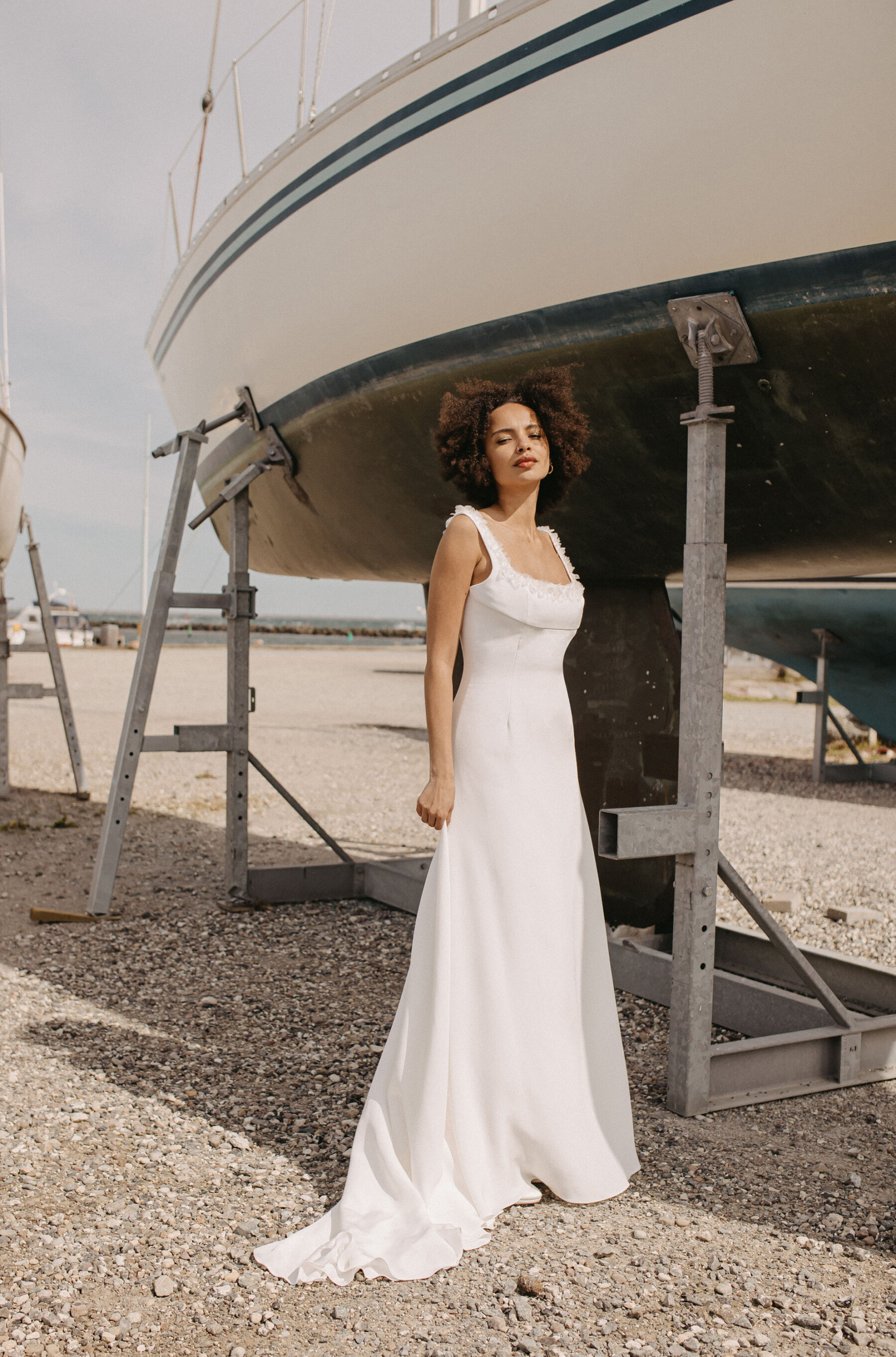 2 Andrea Hawkes River Pura Collection Sustainable Minimalist Wedding Dresses