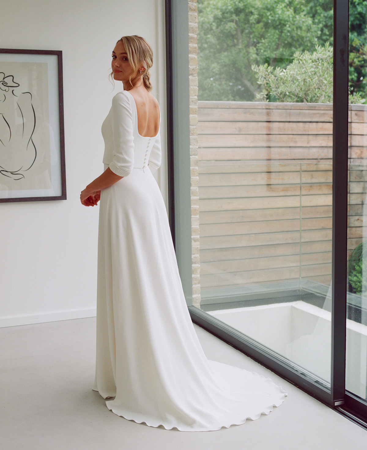 Andrea Hawkes wedding dress