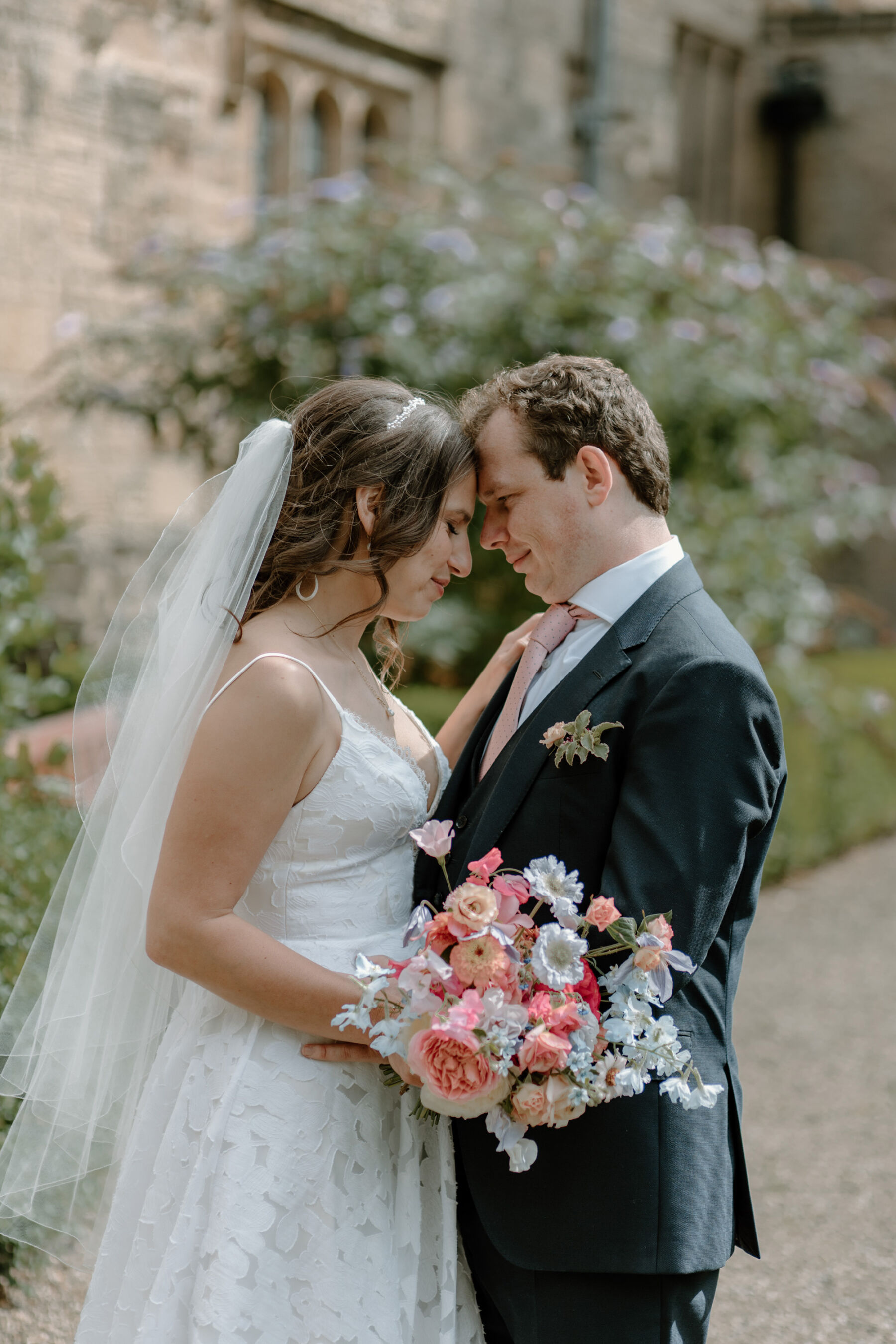 Livia in a Truvelle Bridal Gown for her Durham Castle Wedding With an Outdoor Summer Garden Ceremony 24 Durham Castle wedding 90