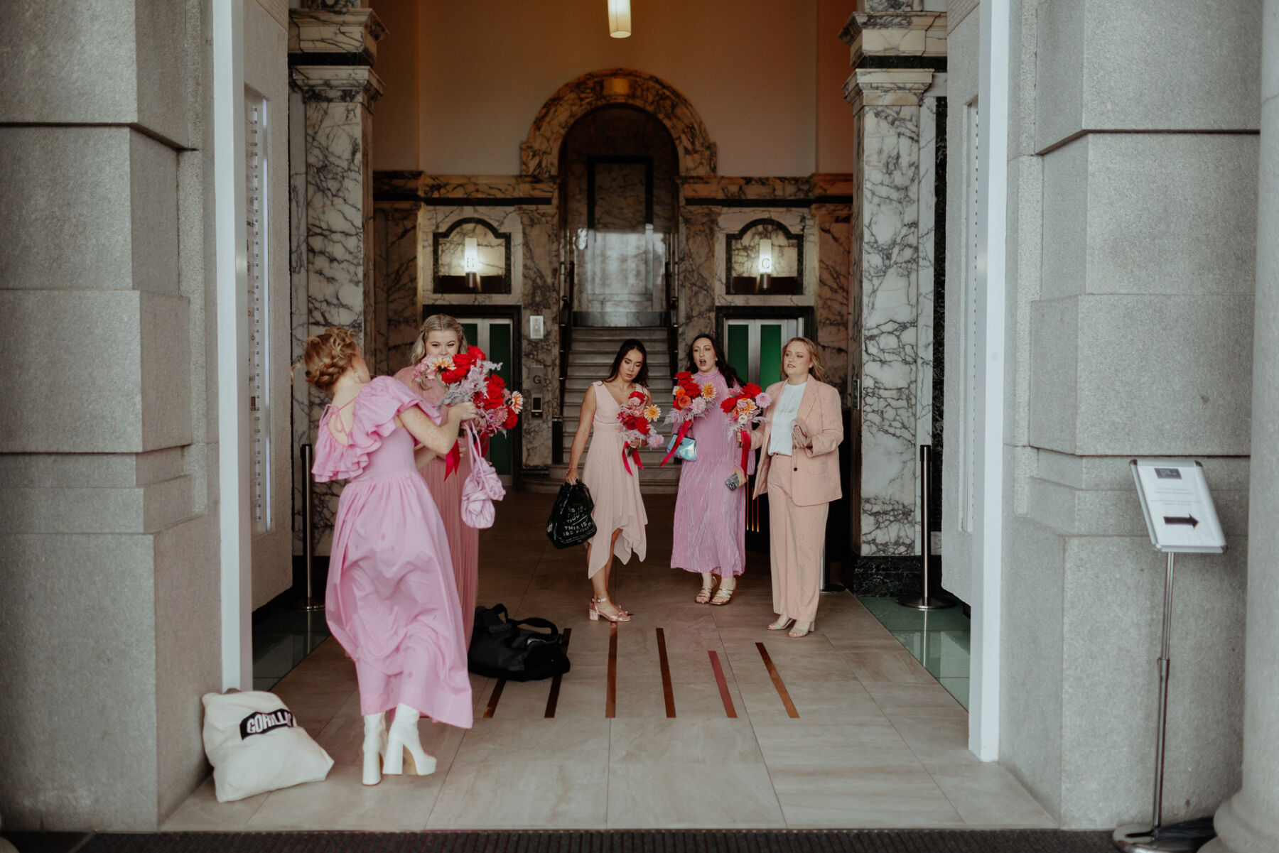 Lizzie in a Catherine Deane Sequin Bridal Gown for her Modern & Colourful Liverpool City Wedding 12 Liverpool City Centre Wedding 34