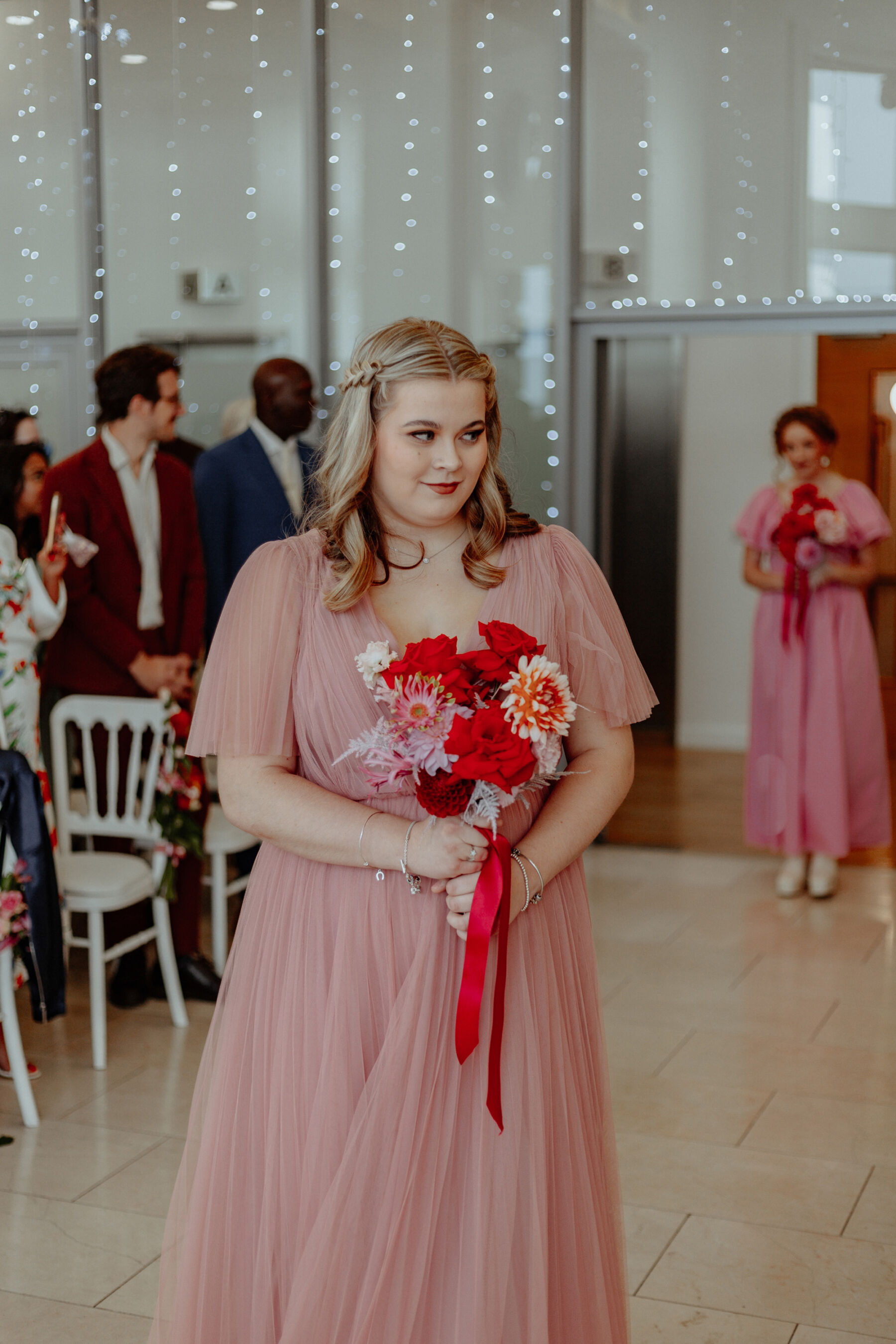 Lizzie in a Catherine Deane Sequin Bridal Gown for her Modern & Colourful Liverpool City Wedding 13 Liverpool City Centre Wedding 48
