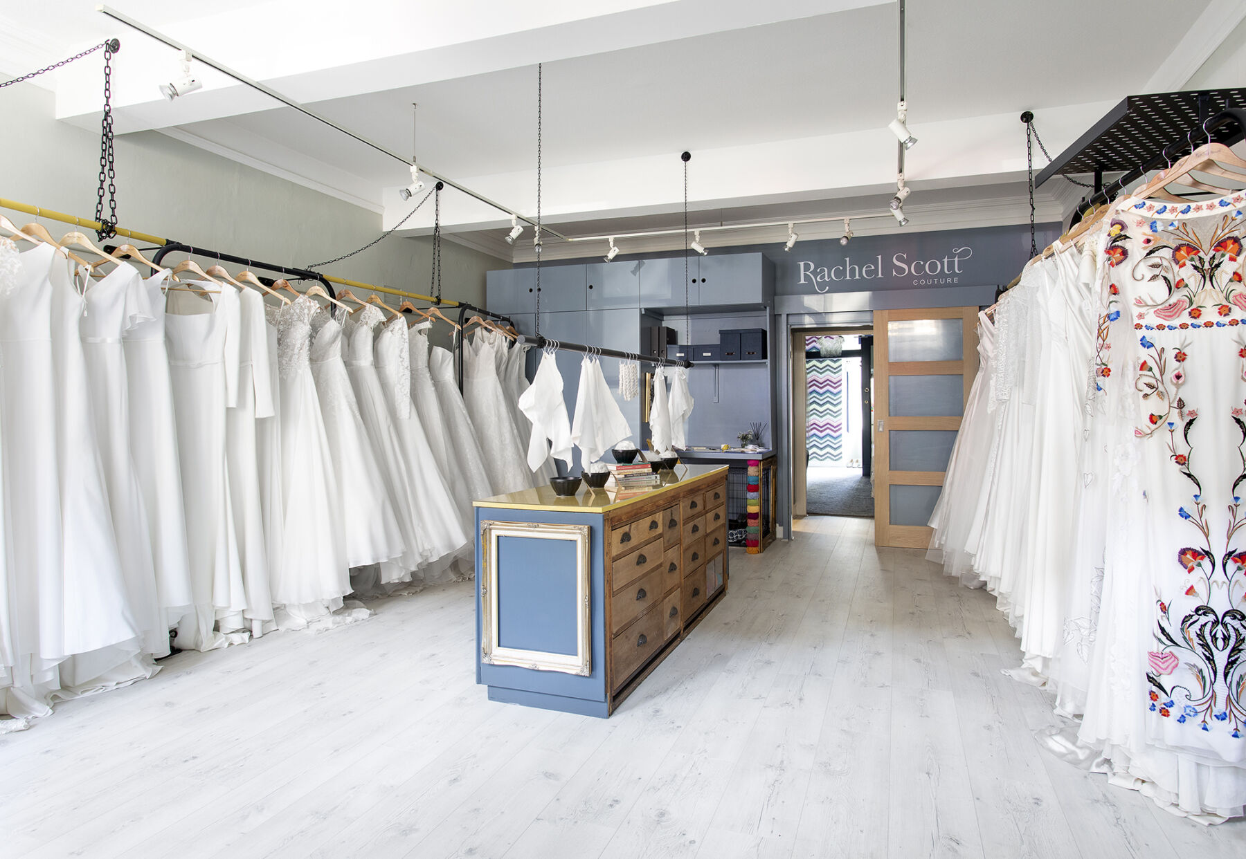 Andrea Hawkes Stockists - Where to Try on & The Importance of Working With a Skilled Bridal Stylist 13 Rachel Scott Couture
