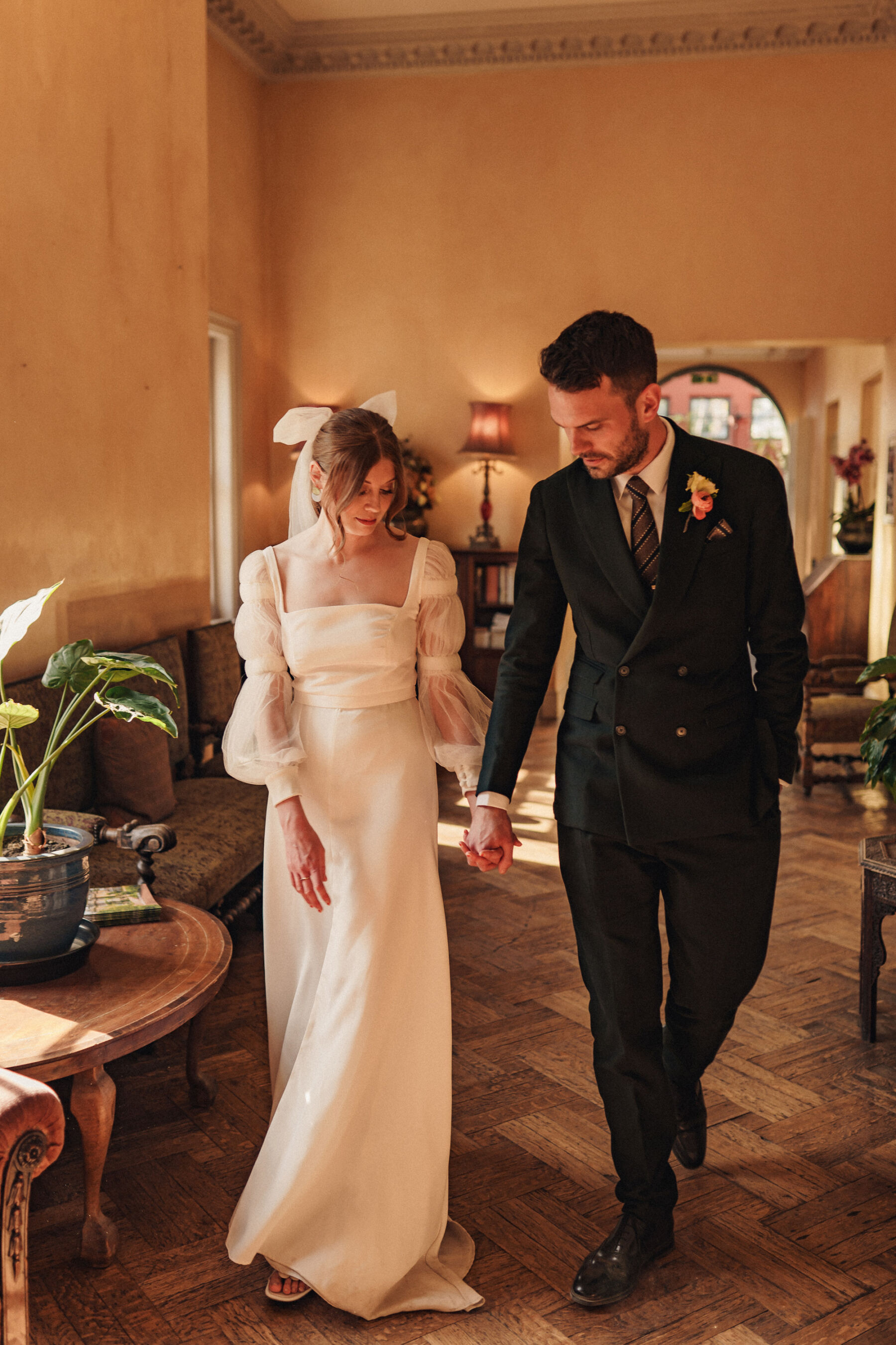 Floral Maximalism and a Contemporary Clover London Bridal Gown for Rebekah and Adam's Hampton Court House Wedding 37 124 Hampton Court House Wedding