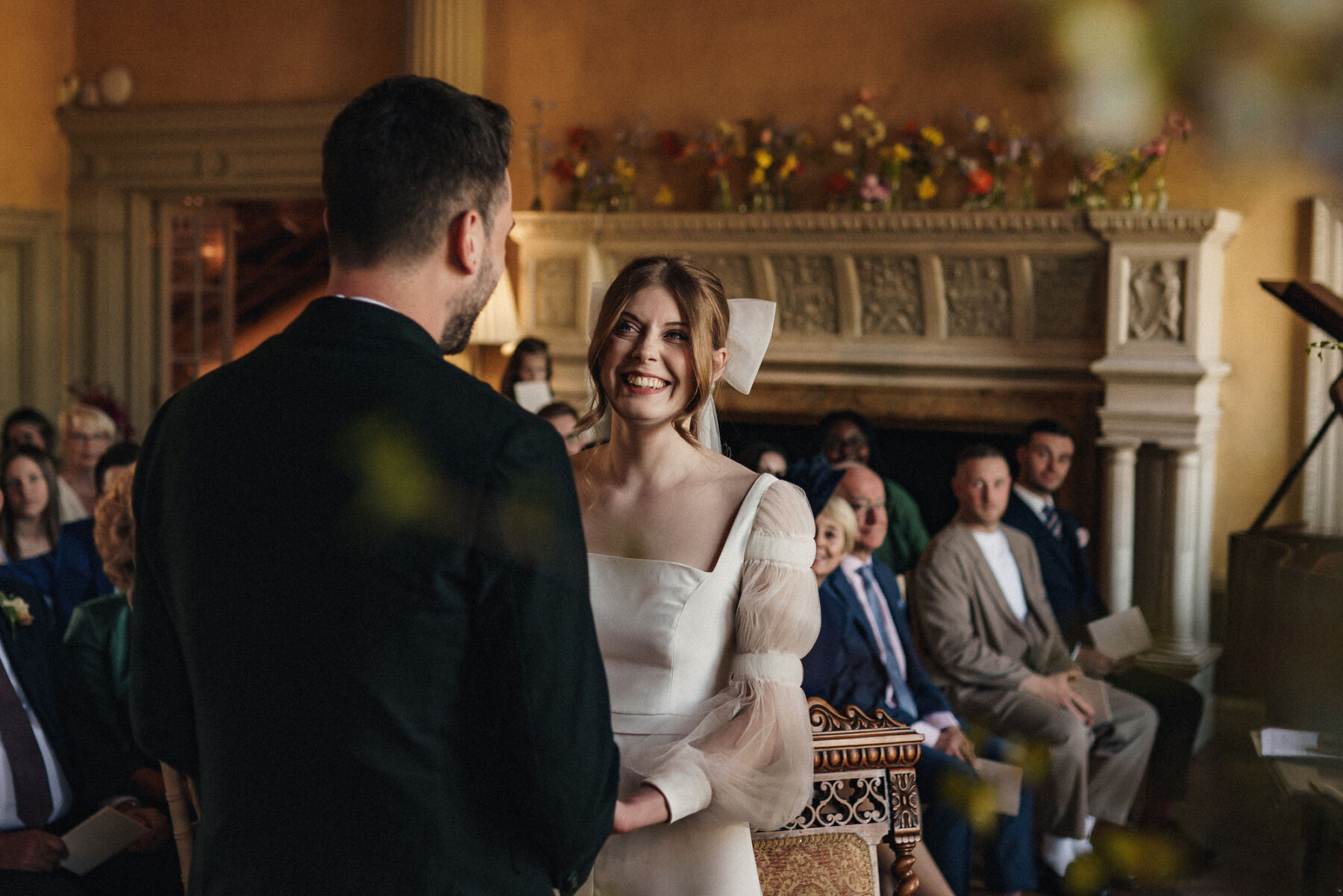Floral Maximalism and a Contemporary Clover London Bridal Gown for Rebekah and Adam's Hampton Court House Wedding 27 176 Hampton Court House Wedding