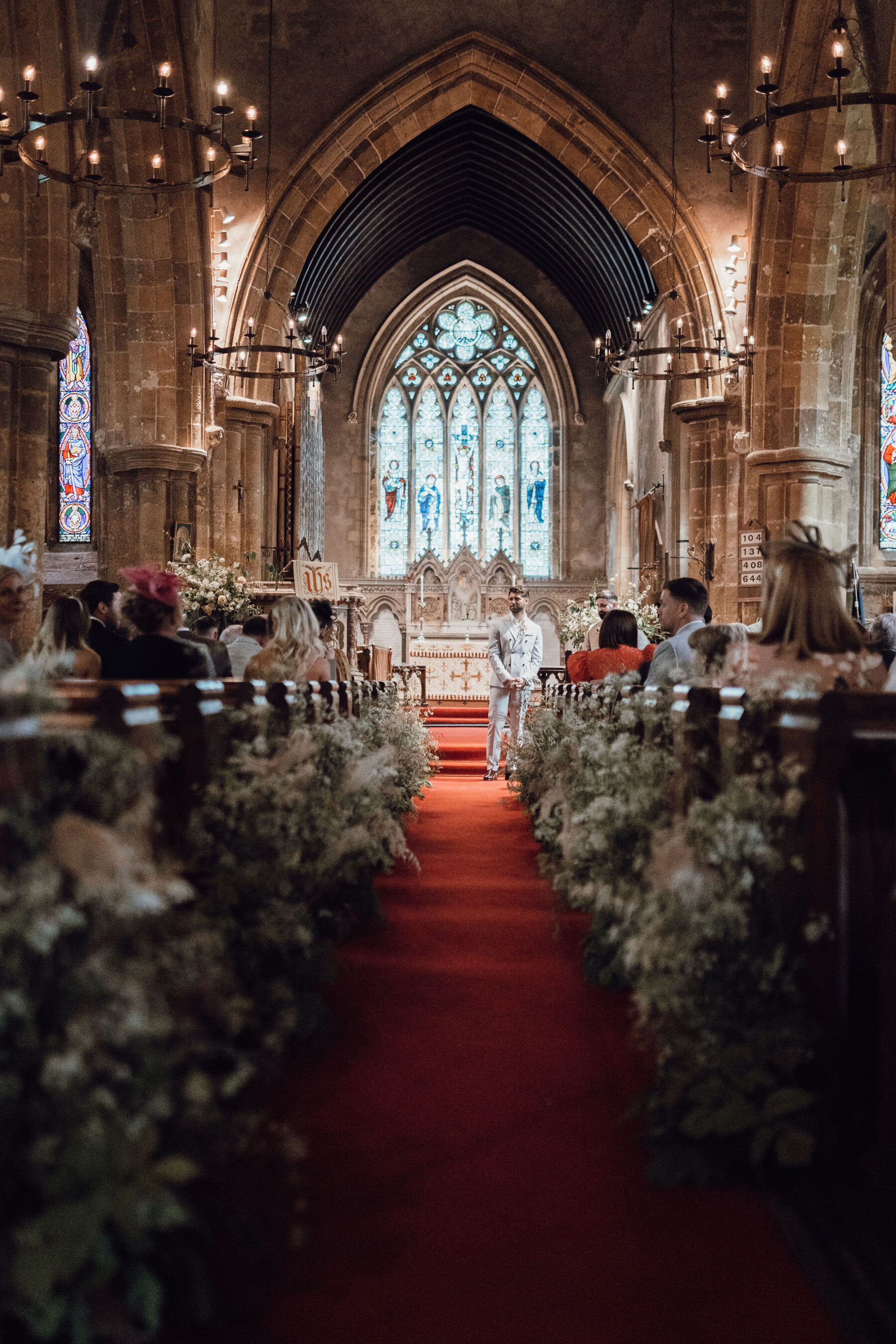 19 Rolling in Roses bride North Yorkshire wedding