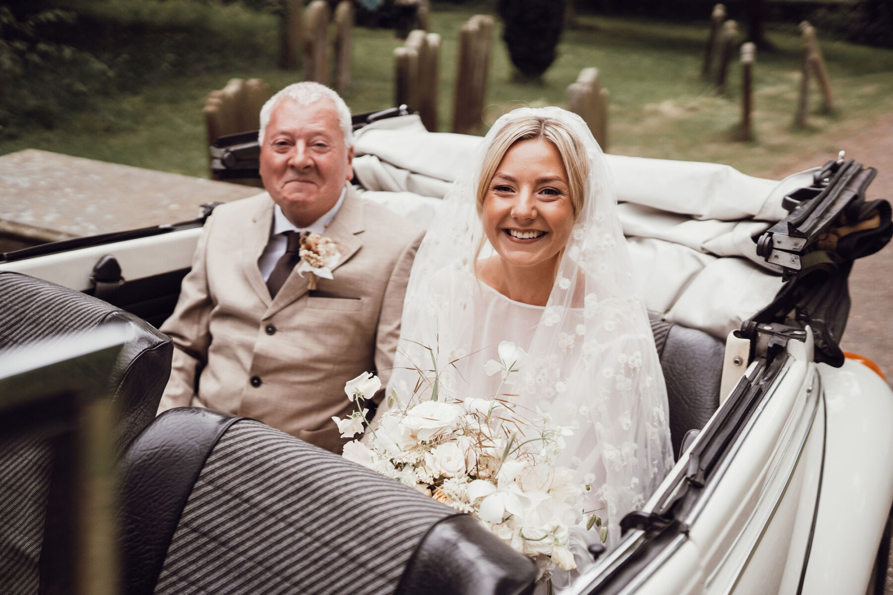 21 Rolling in Roses bride North Yorkshire wedding