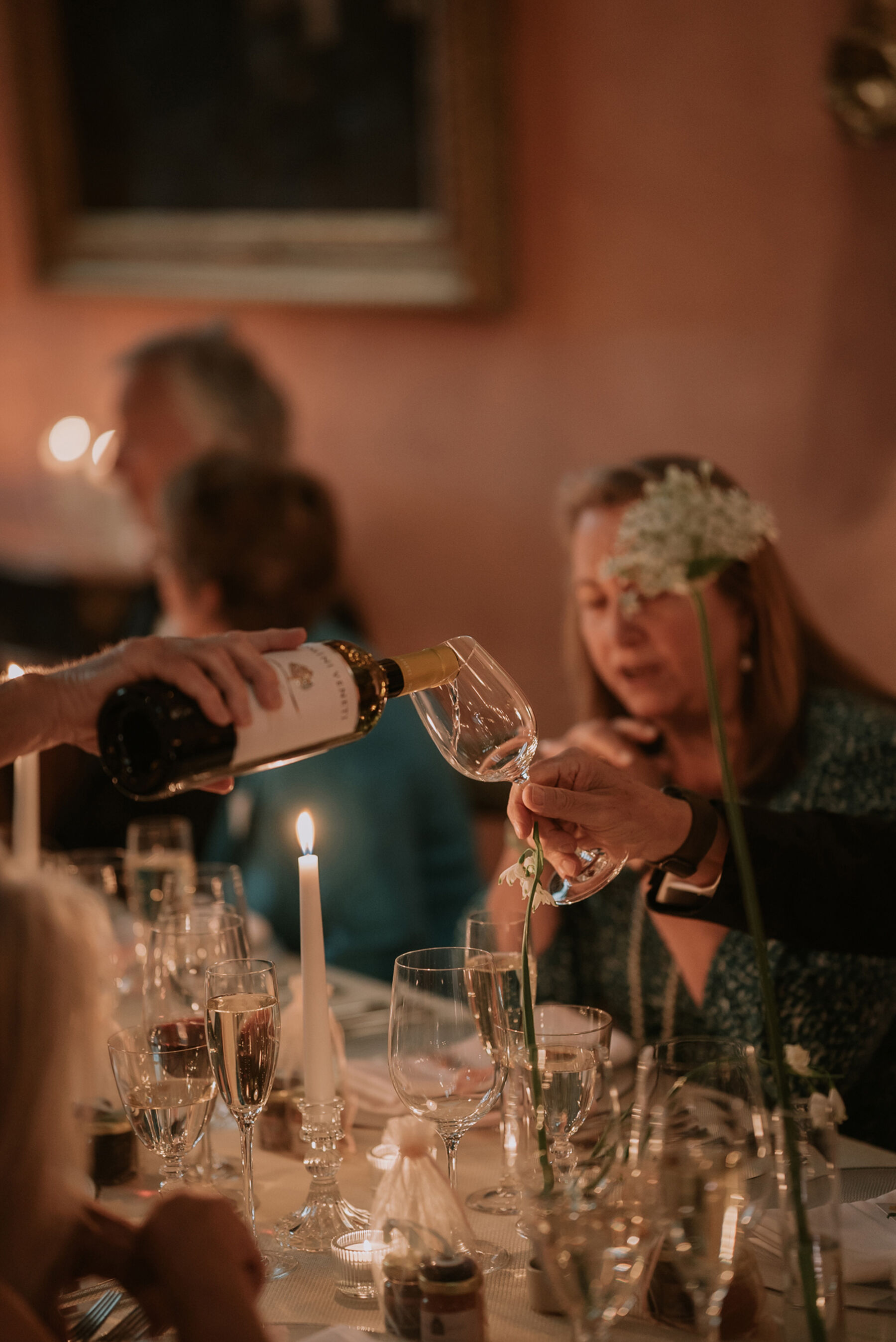 The Bride wore Marchesa for Pronovias for her Classy Black Tie Wedding at Cowdray House with Arabic Cultural Influences 50 59 Cowdray House wedding Marchesa for Pronovias bridal gown