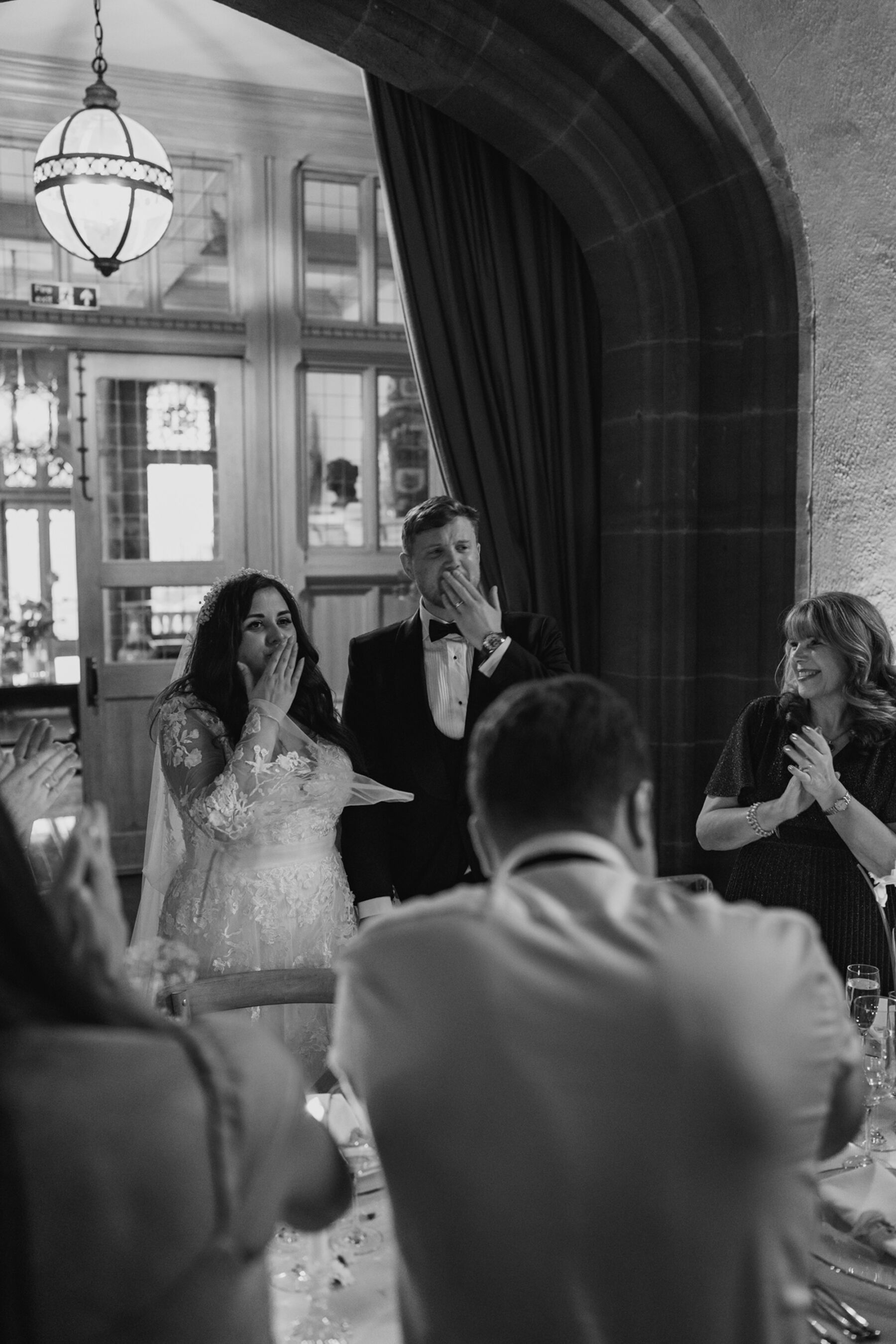 The Bride wore Marchesa for Pronovias for her Classy Black Tie Wedding at Cowdray House with Arabic Cultural Influences 52 64 Cowdray House wedding Marchesa for Pronovias bridal gown