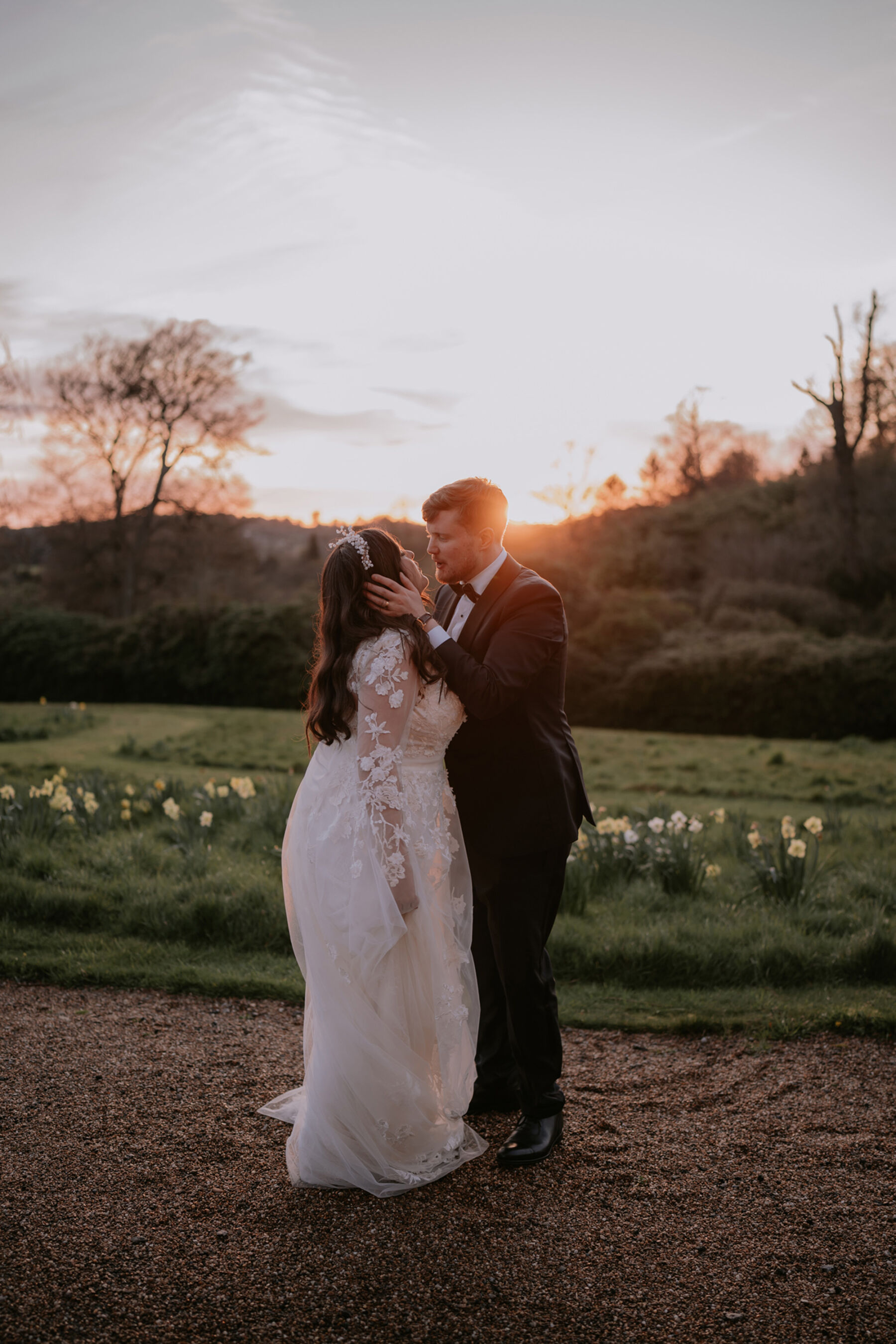 73 Cowdray House wedding Marchesa for Pronovias bridal gown