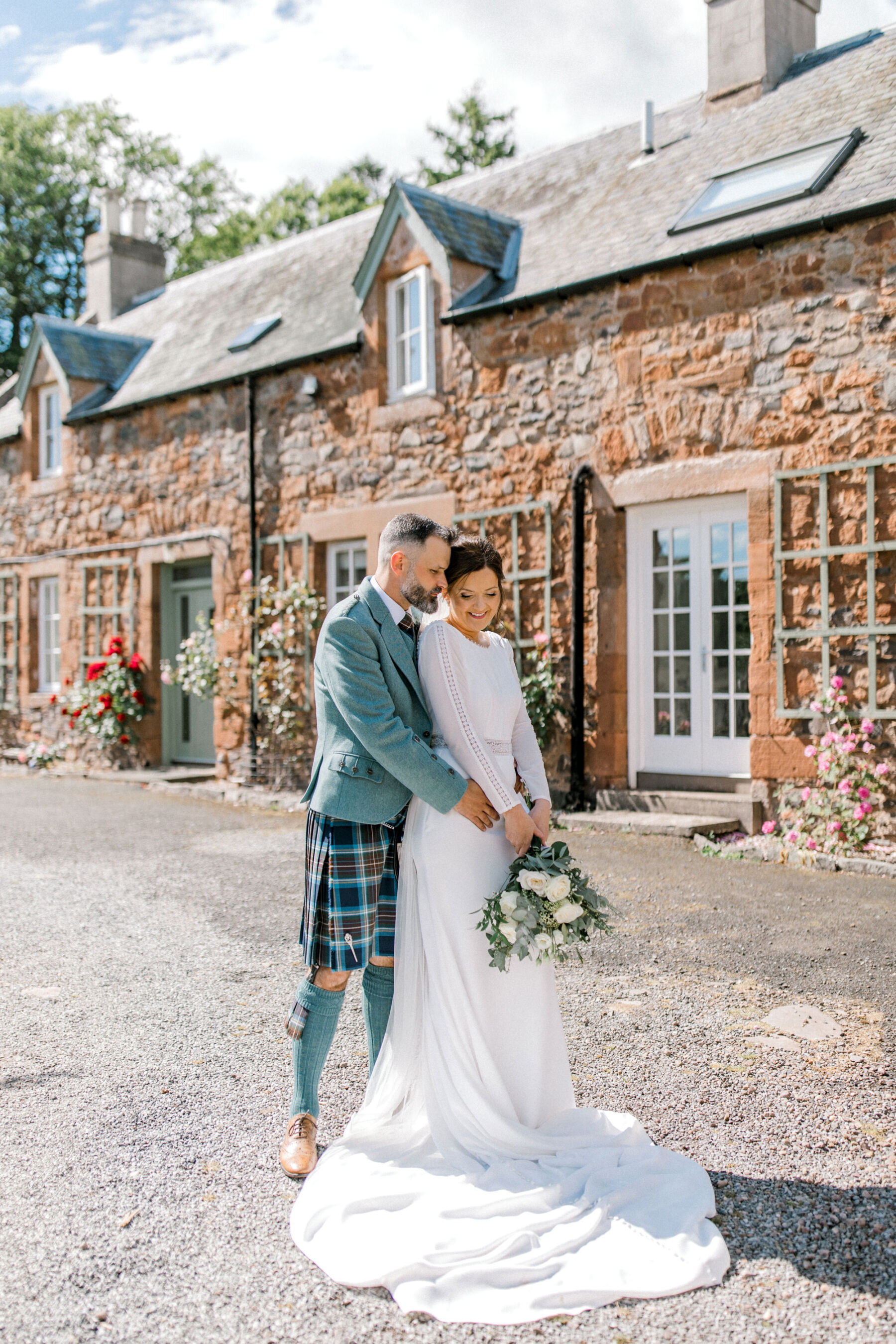 78 Wedderlie House wedding Scottish Borders