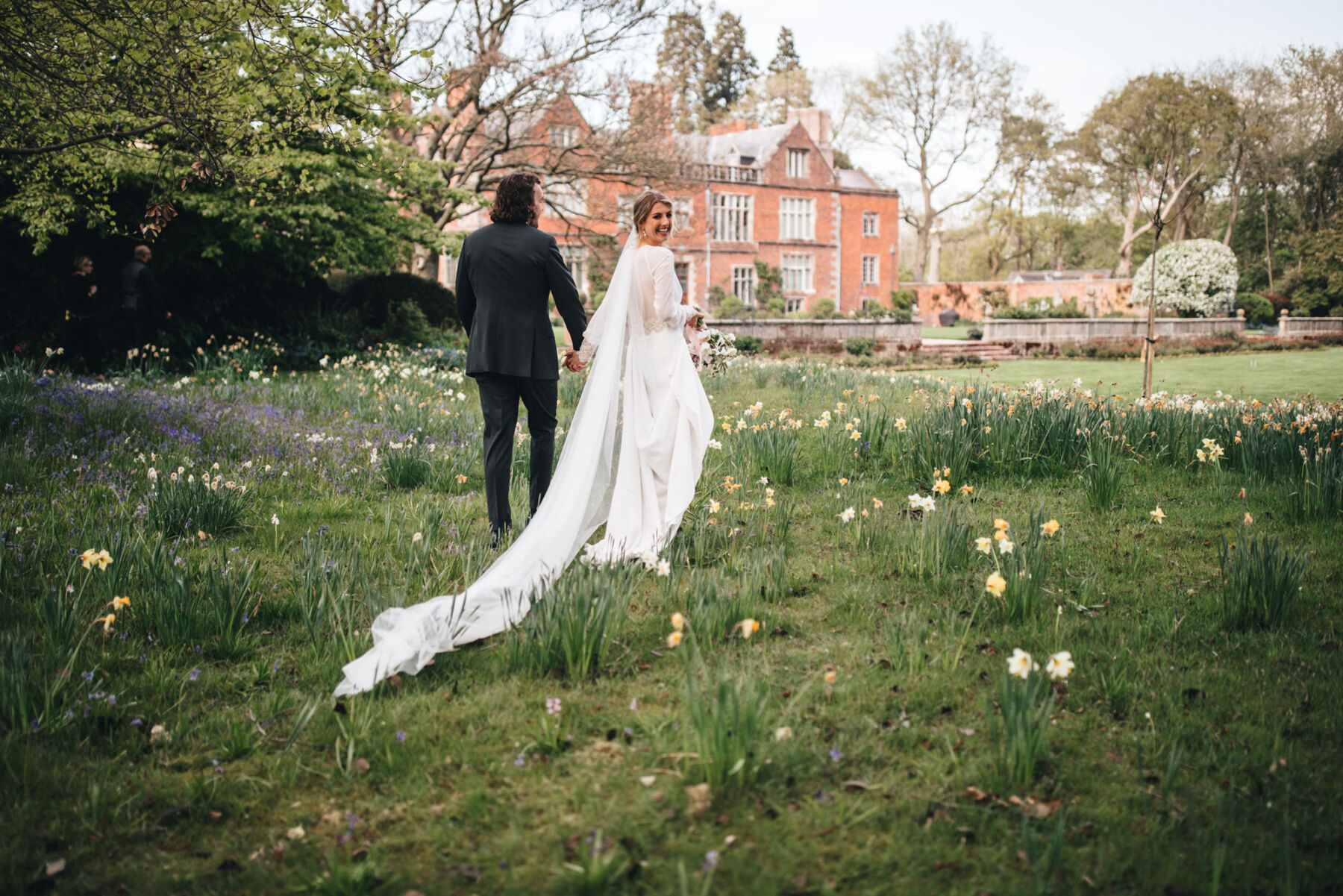 81 Dorfold Hall Wedding Rosa Clara bridal gown