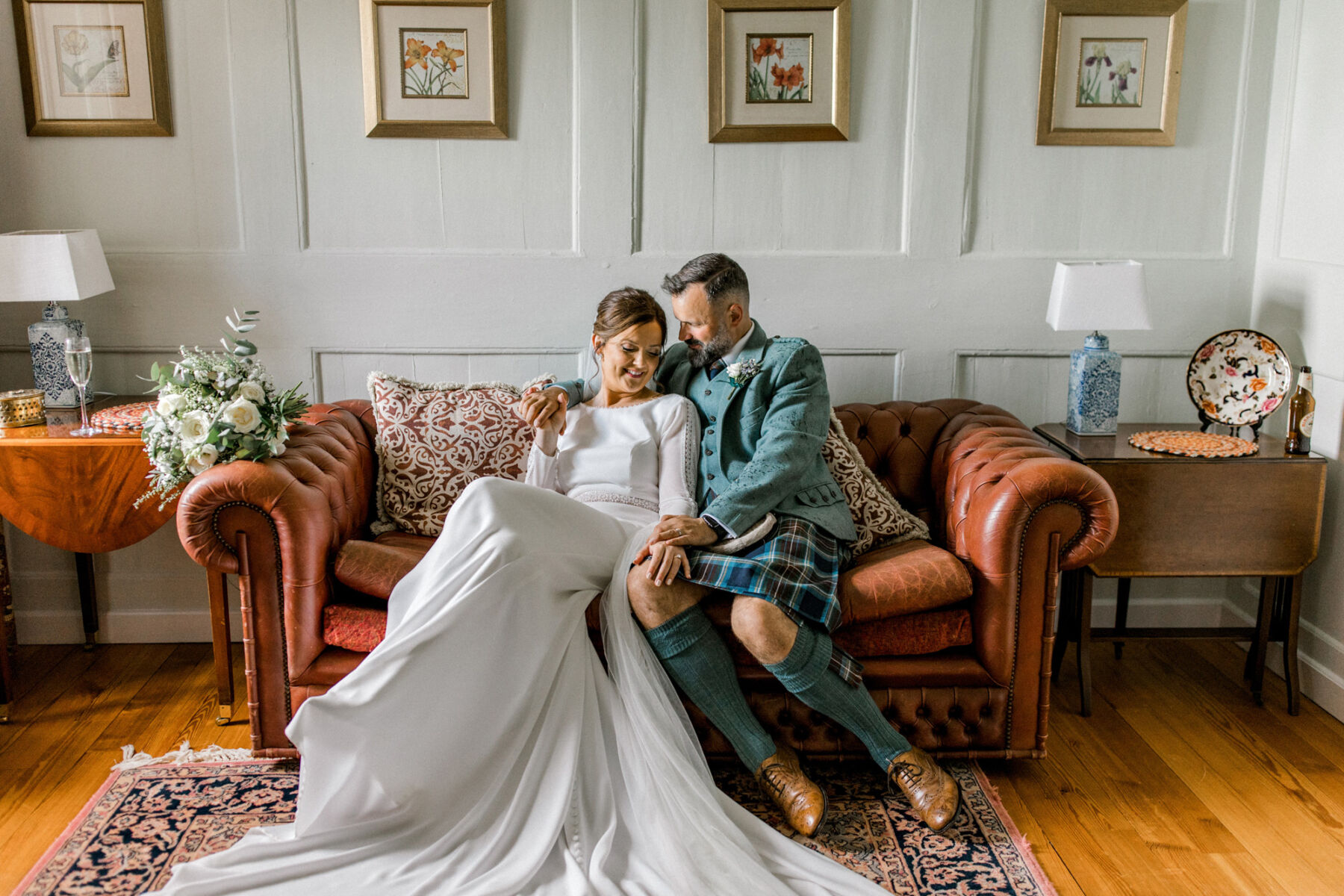 88 Wedderlie House wedding Scottish Borders