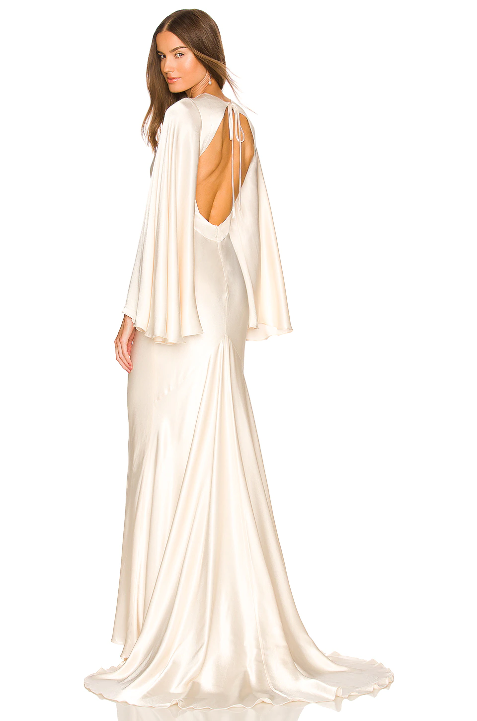 Shona Joy La Lune backless wedding dress