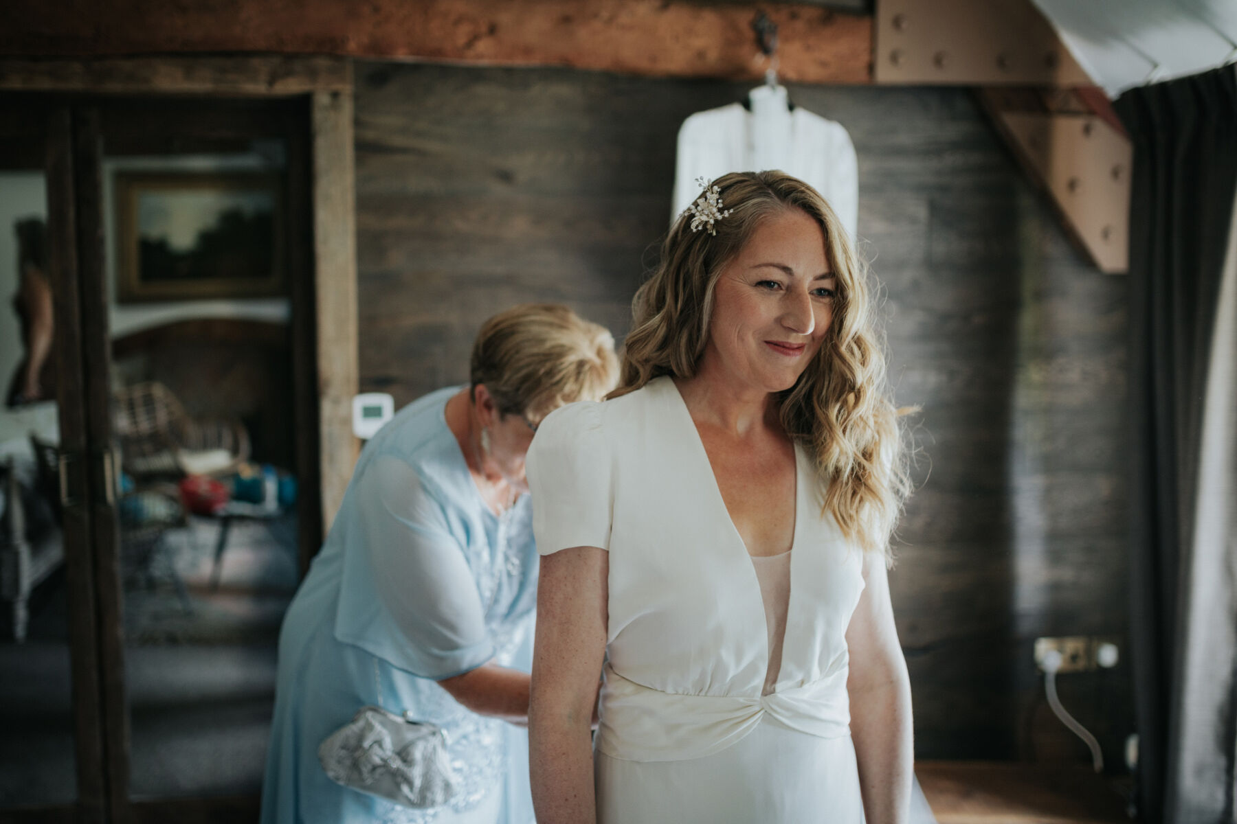 A Tythe Summer in Six Dresses: How Bride Dee-Anna Found Her Caroline Takvorian Dress 12 30 Caroline Takvorian wedding dress