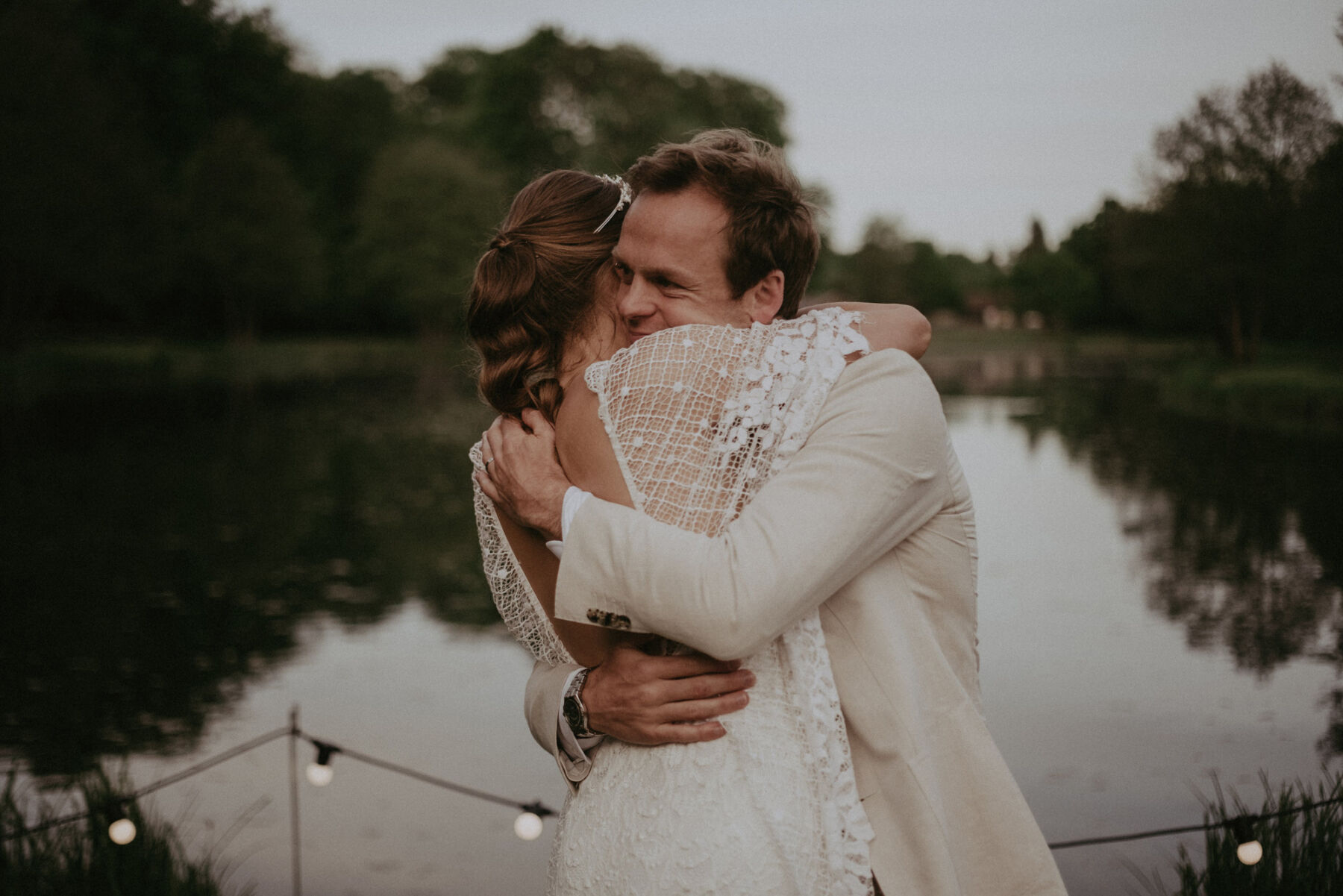 Backless Lace Wedding Dress, Vancouver Boho Brides