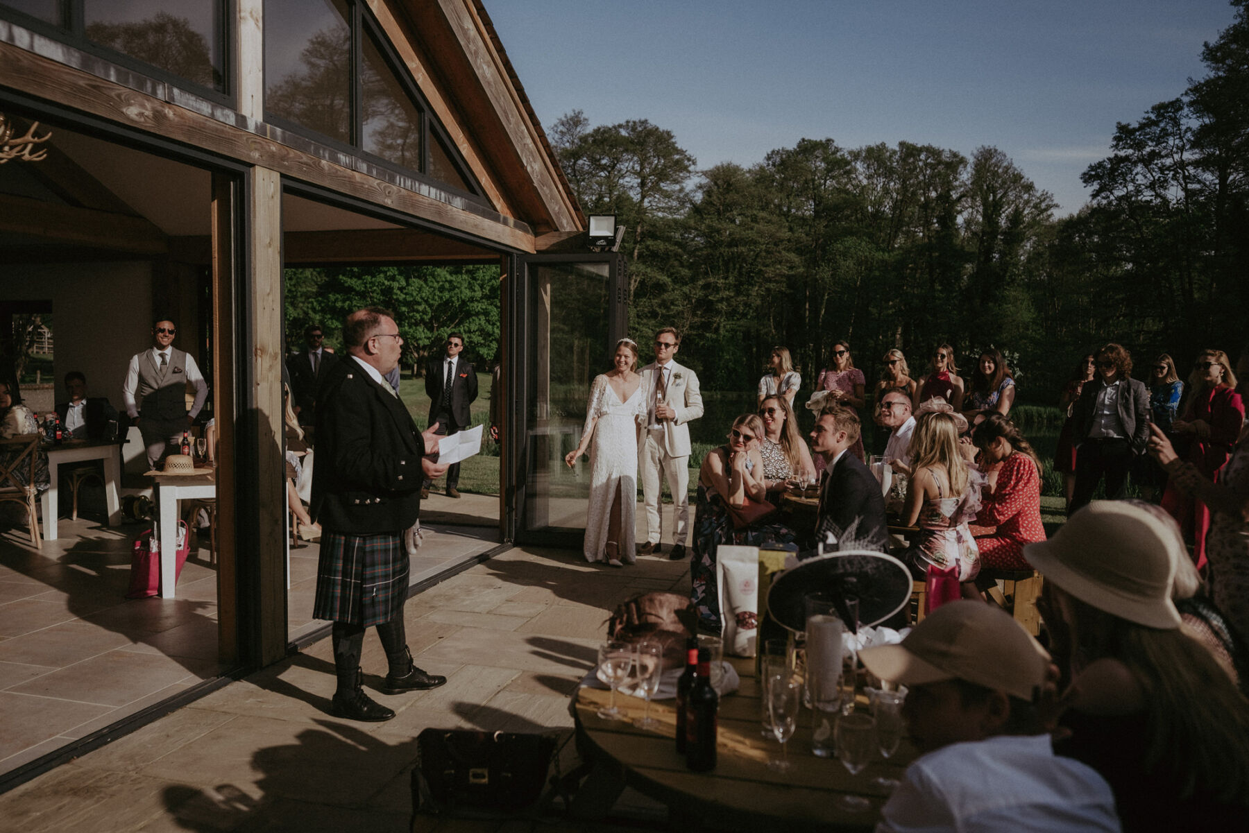 Amanda in Grace Loves Lace for her Relaxed, Nature Inspired Wedding Held in Her Garden at Home 31 53 Grace Loves Lace bride wedding at home