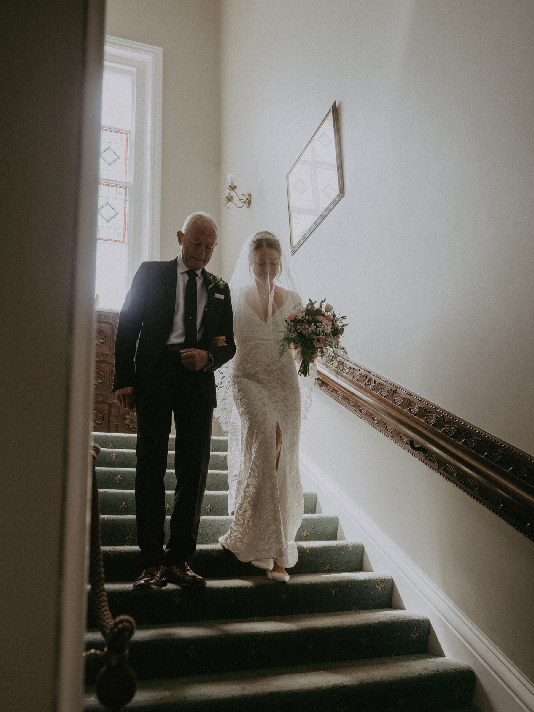 Amanda in Grace Loves Lace for her Relaxed, Nature Inspired Wedding Held in Her Garden at Home 16 98 Grace Loves Lace bride wedding at home