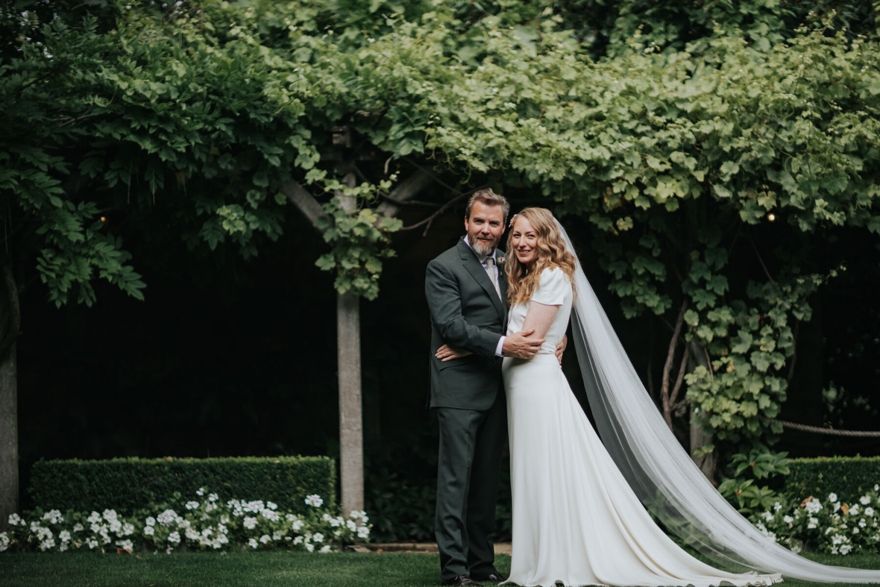A Tythe Summer in Six Dresses: How Bride Dee-Anna Found Her Caroline Takvorian Dress 24 LEAD IMAGE DEE ANNA