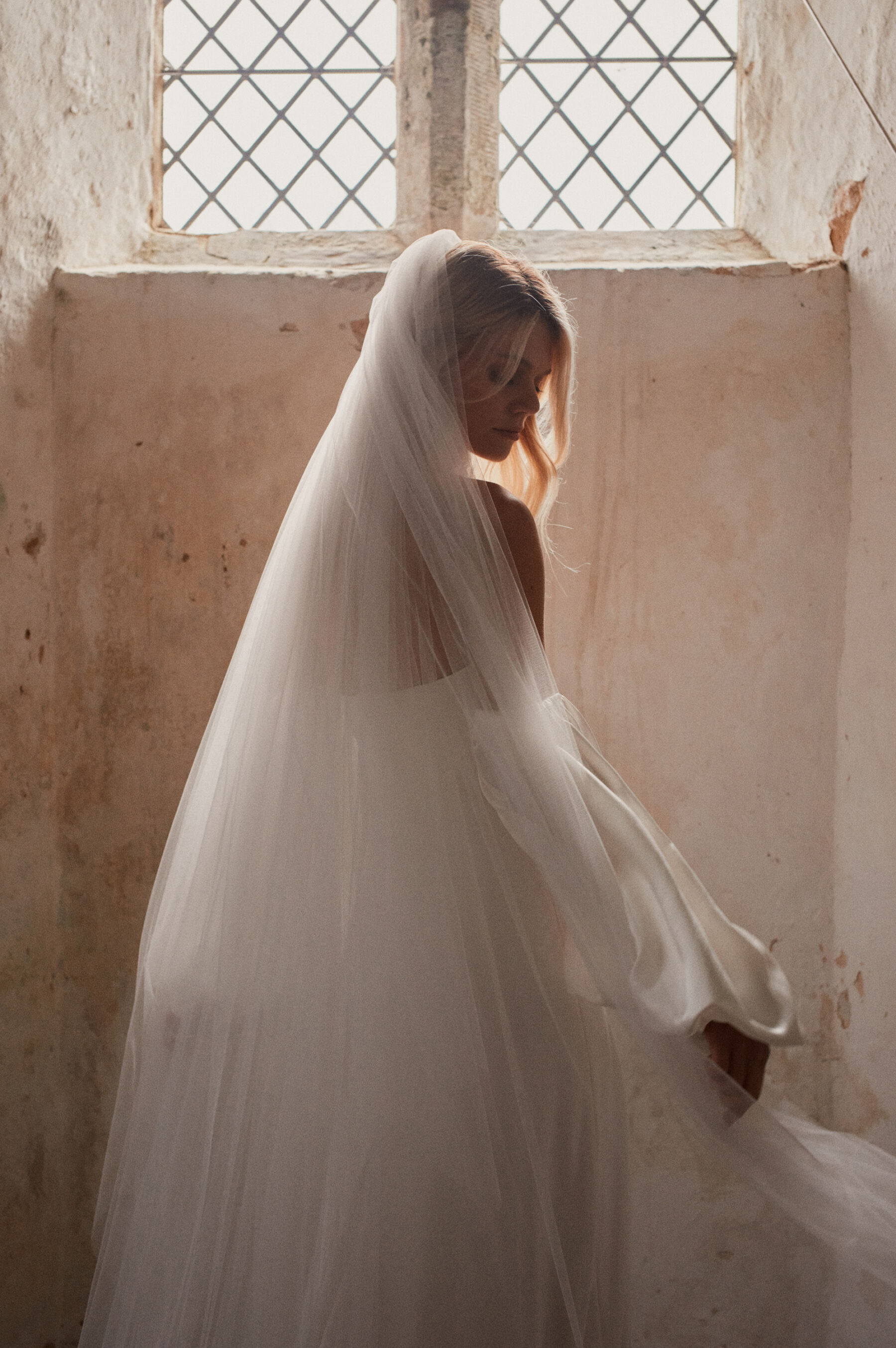 Luna Bea Bride - modern ethical and sustainable wedding dress and veil