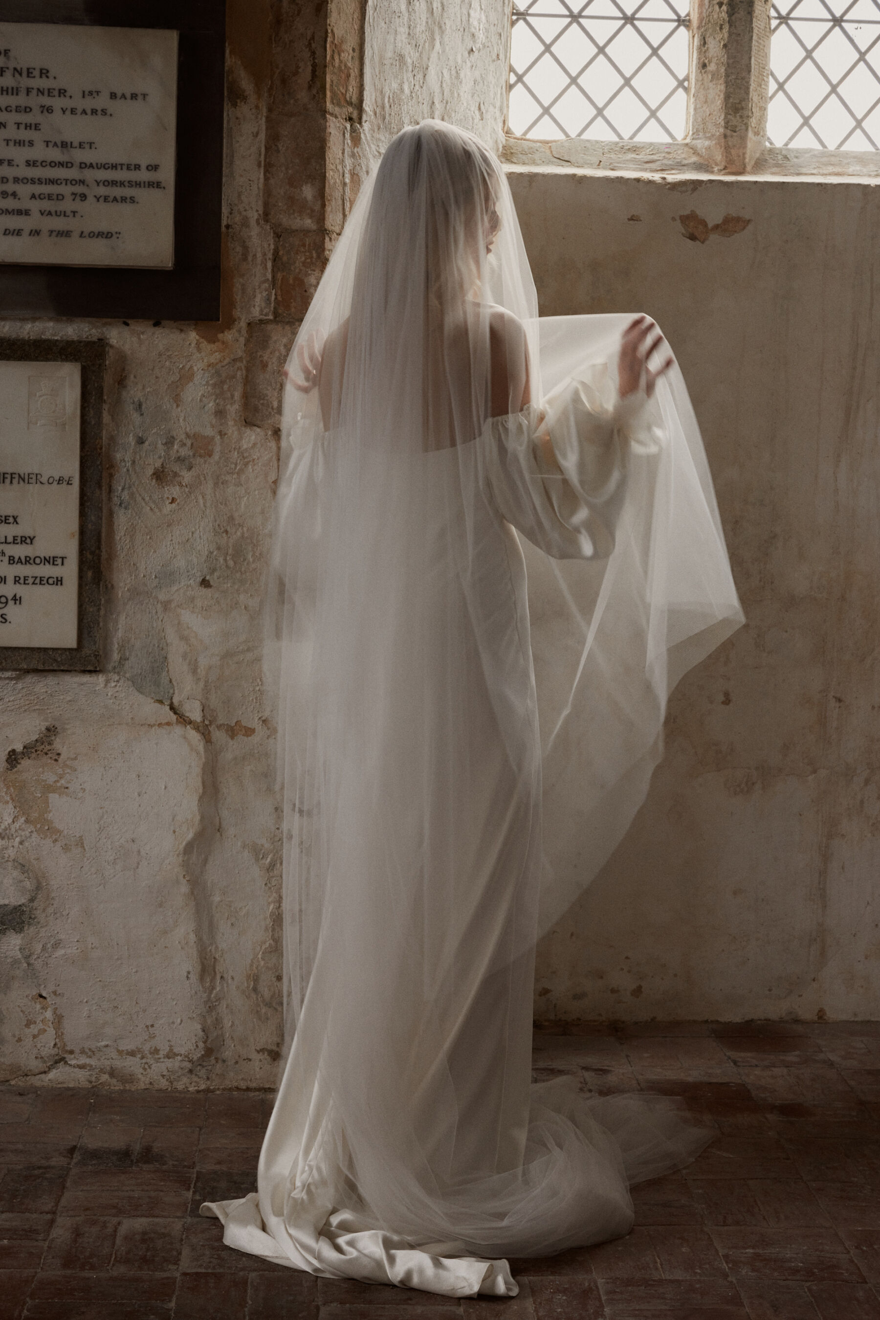 Luna Bea - modern, sensuous, sustainable silk wedding dress.