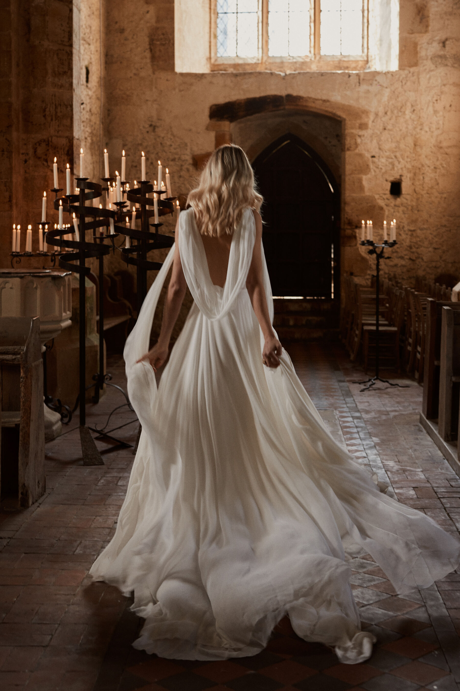 Luna Bea 48 Luna Bea Bride Sustainable Wedding Dress Bridal Fashion ALMA BACK 3