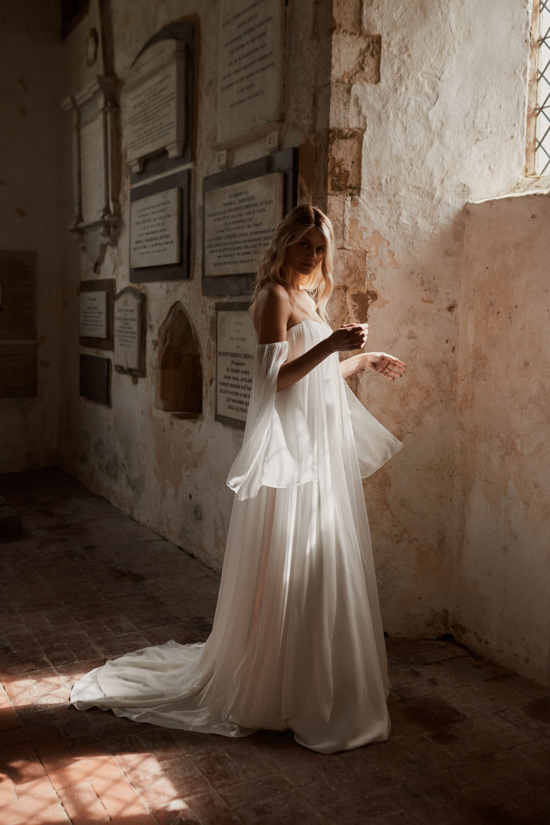Luna Bea 9 Luna Bea bride, modern ethical sustainable wedding dresses. Sensuous bridal fashion.