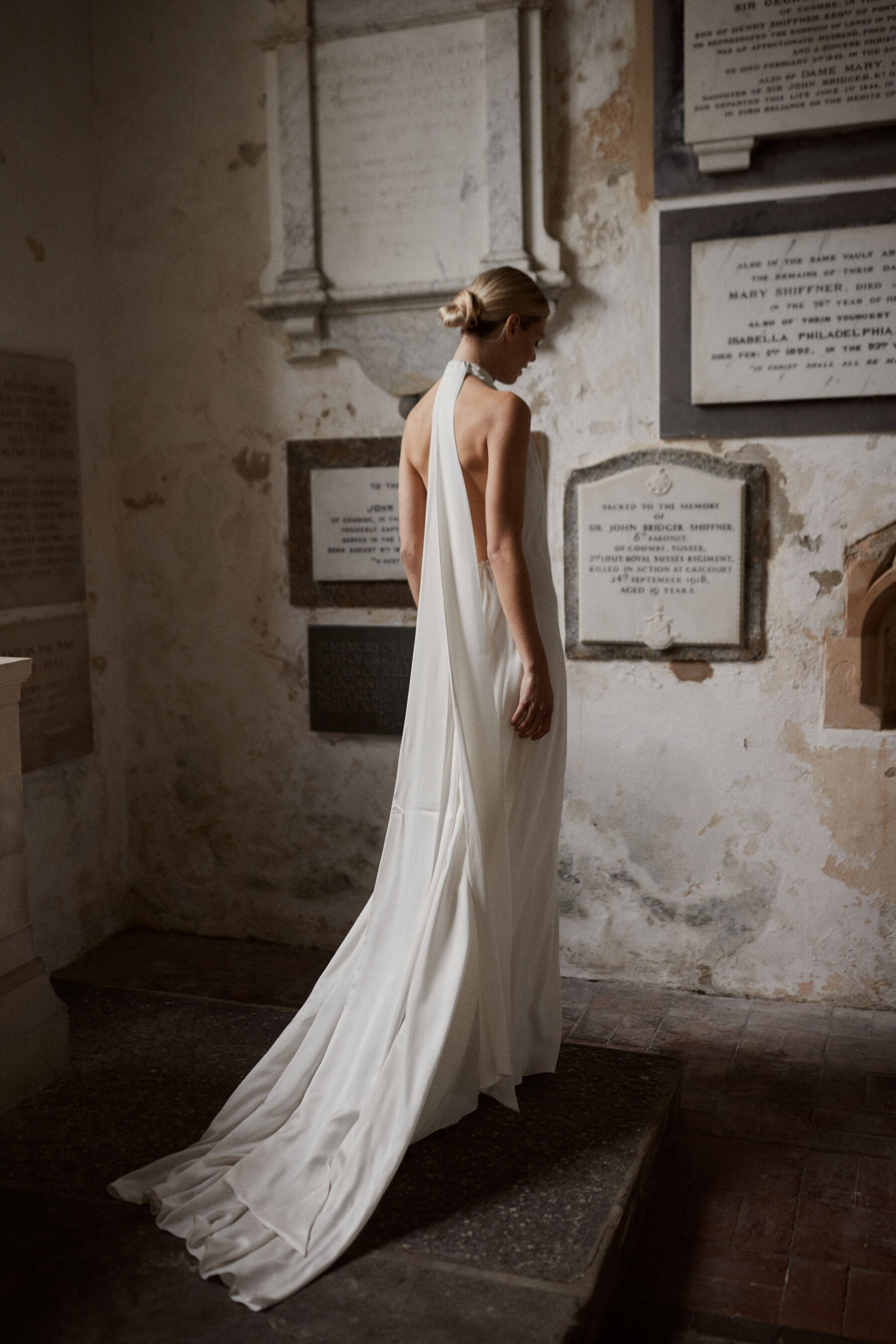 Luna Bea 7 Luna Bea bride, modern ethical sustainable wedding dresses. Sensuous bridal fashion.