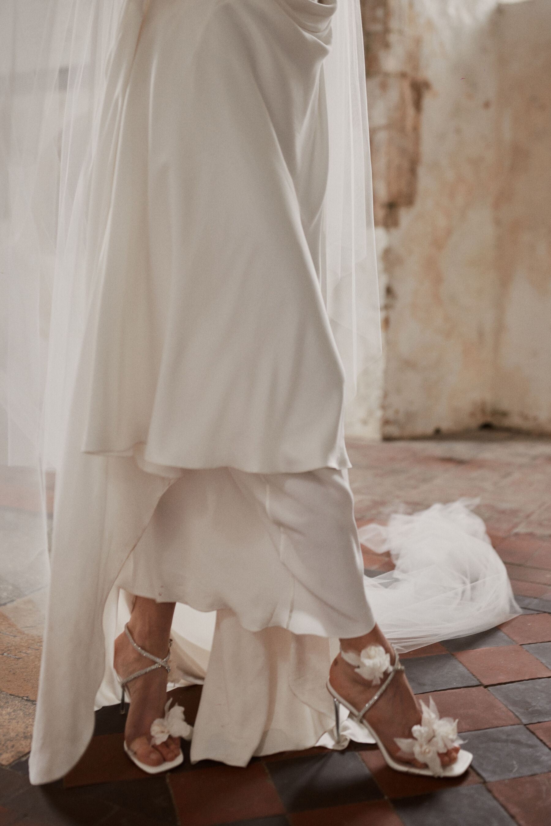Luna Bea Bride Sustainable Wedding Dress Bridal Fashion ORCHID SHOES 4