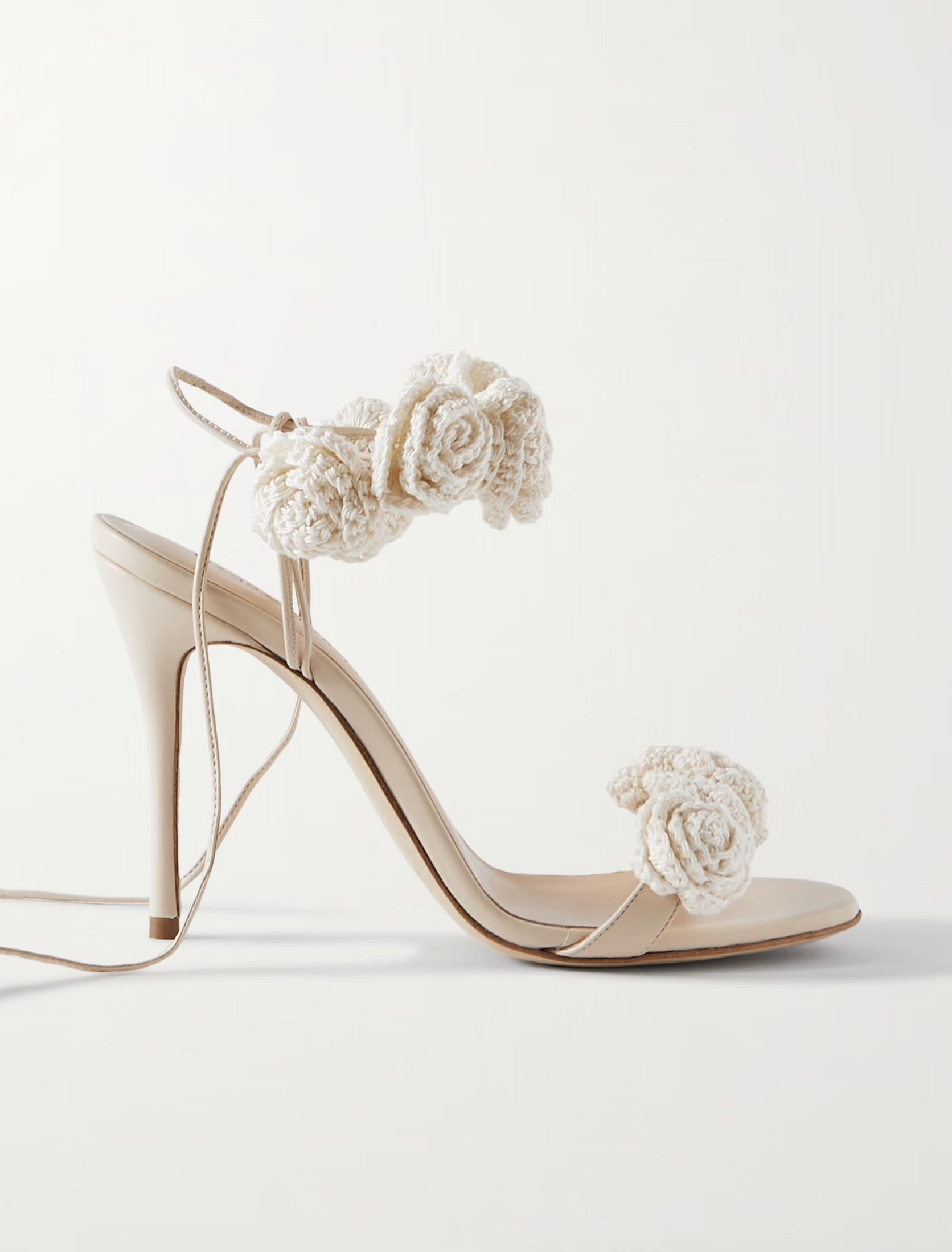 Magda Butrym Crochet Bridal Shoes