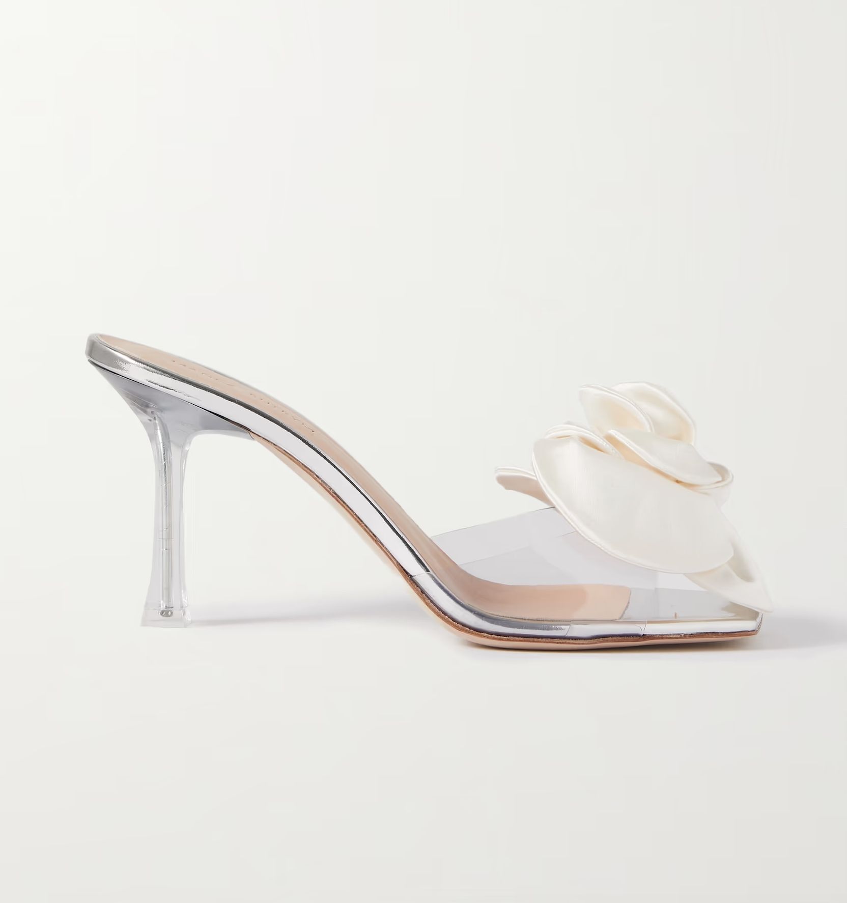 Magda Butym PVC and Satin Mules
