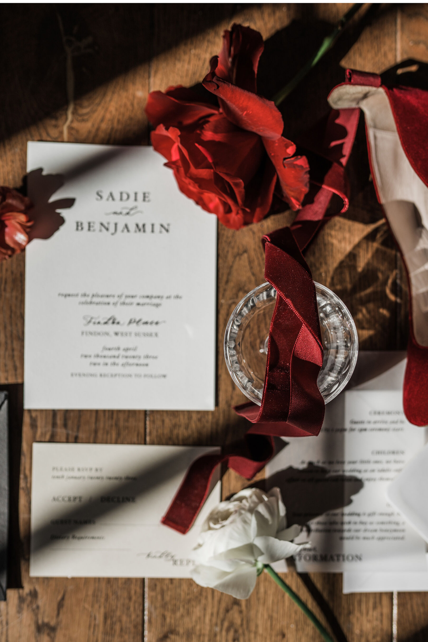 An Edgy-Luxe Wedding Editorial, Featuring Sophisticated Bridal Designs by Nortier and Anna Kara 13 Modern Rose KRP054