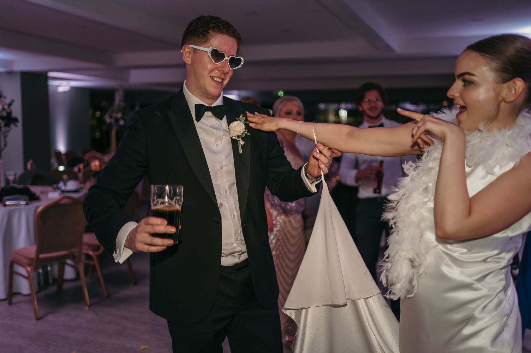 A Modern & Elegant Manchester Hall Wedding for Hannah in Theia Couture 37 1 Manchester Hall wedding