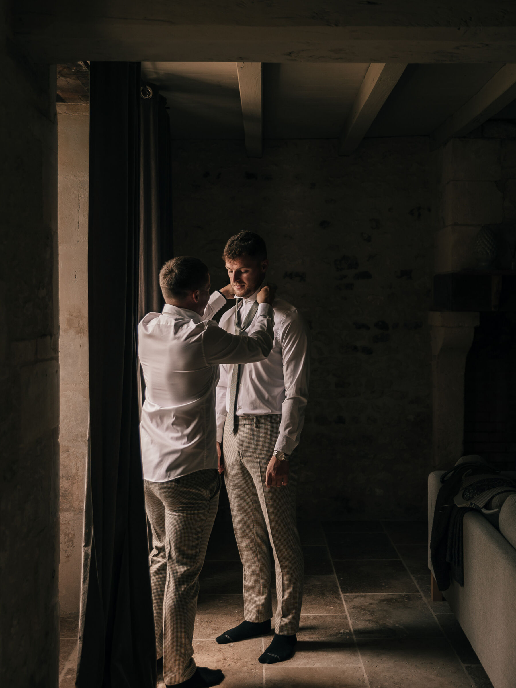 Lois and Lewis's Modern and Romantic French Destination Wedding 10 12 Enzoani Dress French Chateau Wedding