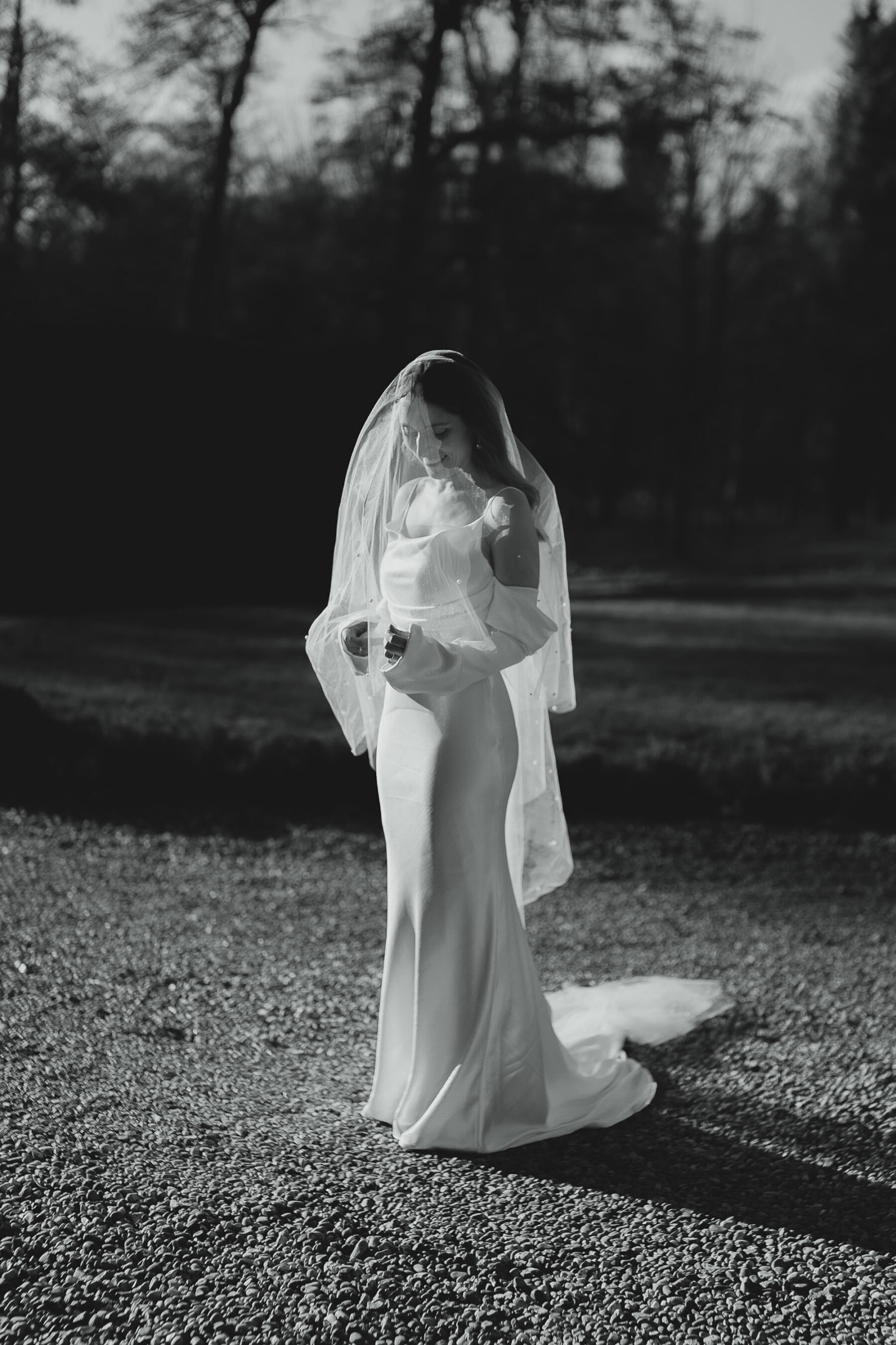 122 Newhite gown Butley Priory Wedding