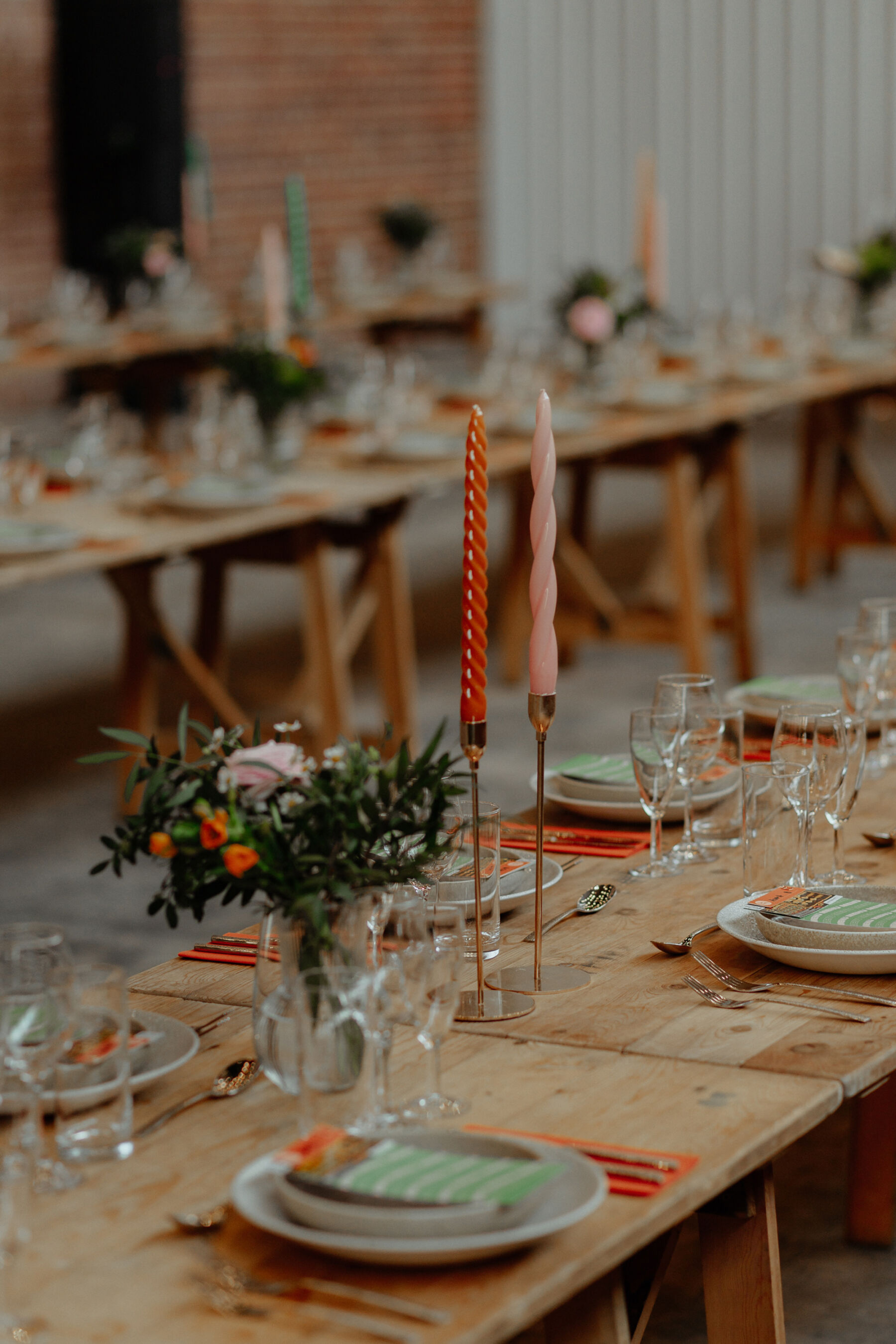 Emily wore Rolling in Roses for her Mid Century Inspired Wedding to Ben 46 145 Rolling in Roses wedding dress