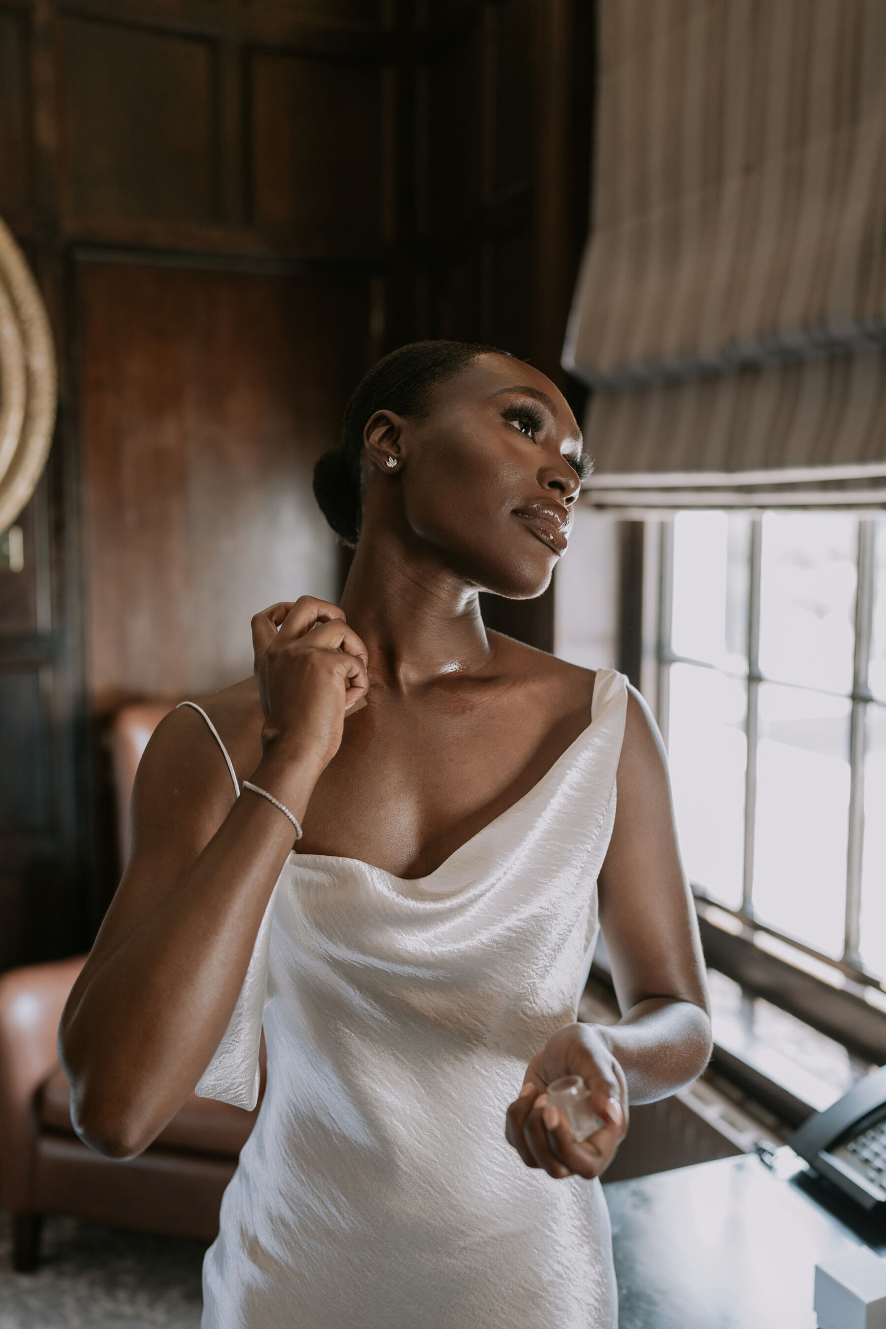 Audrey in Newhite for her Simple, Elegant and Intimate Wedding at Cannizaro House 8 26 Newhite Wedding Dress