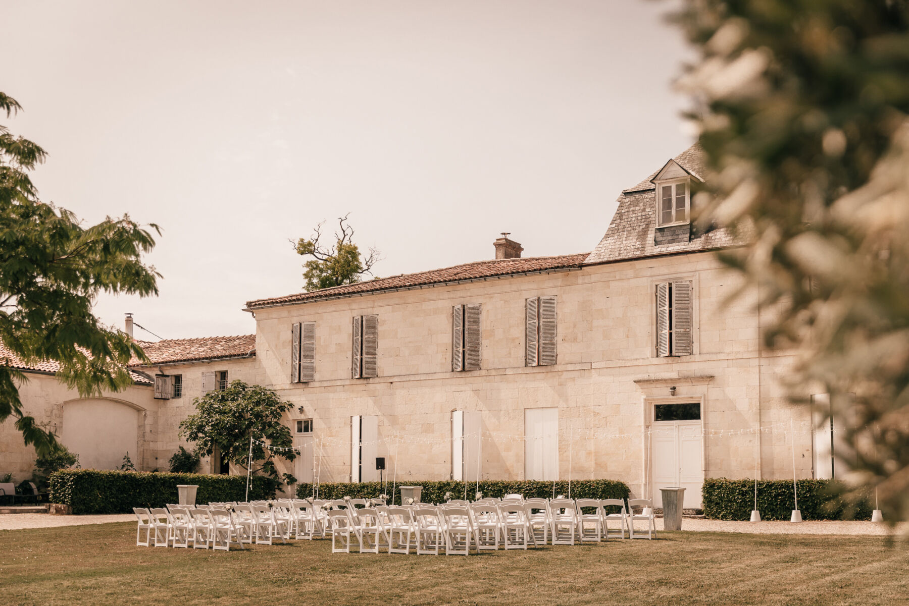 Lois and Lewis's Modern and Romantic French Destination Wedding 7 4 Enzoani Dress French Chateau Wedding