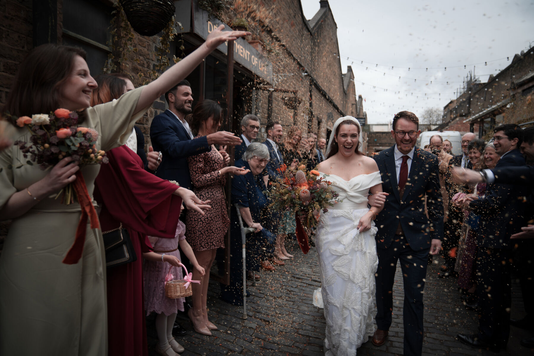 Natalie in Halfpenny London for her Clapton Country Club Wedding 22 42 Halfpenny London Clapton Country Club Wedding