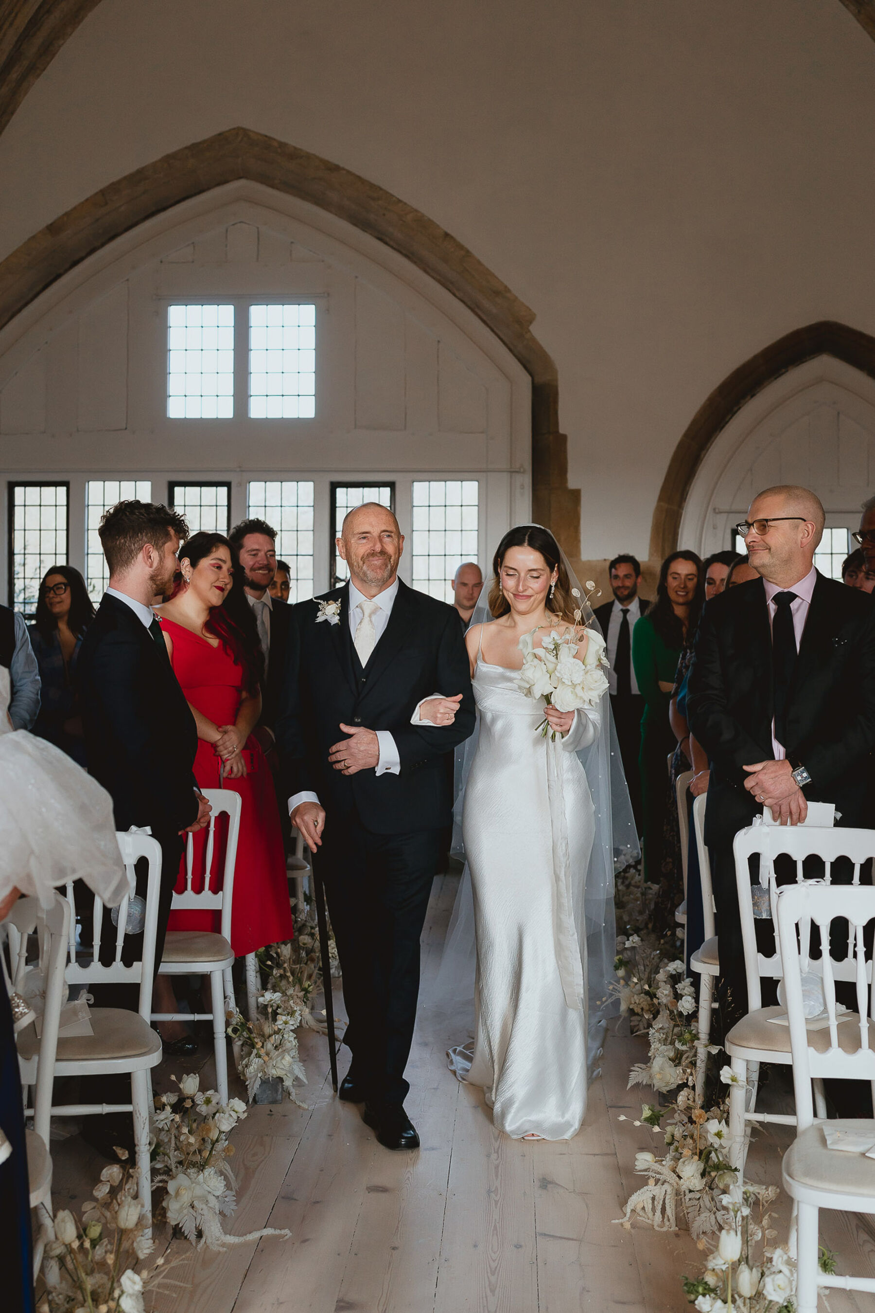 54 Newhite gown Butley Priory Wedding