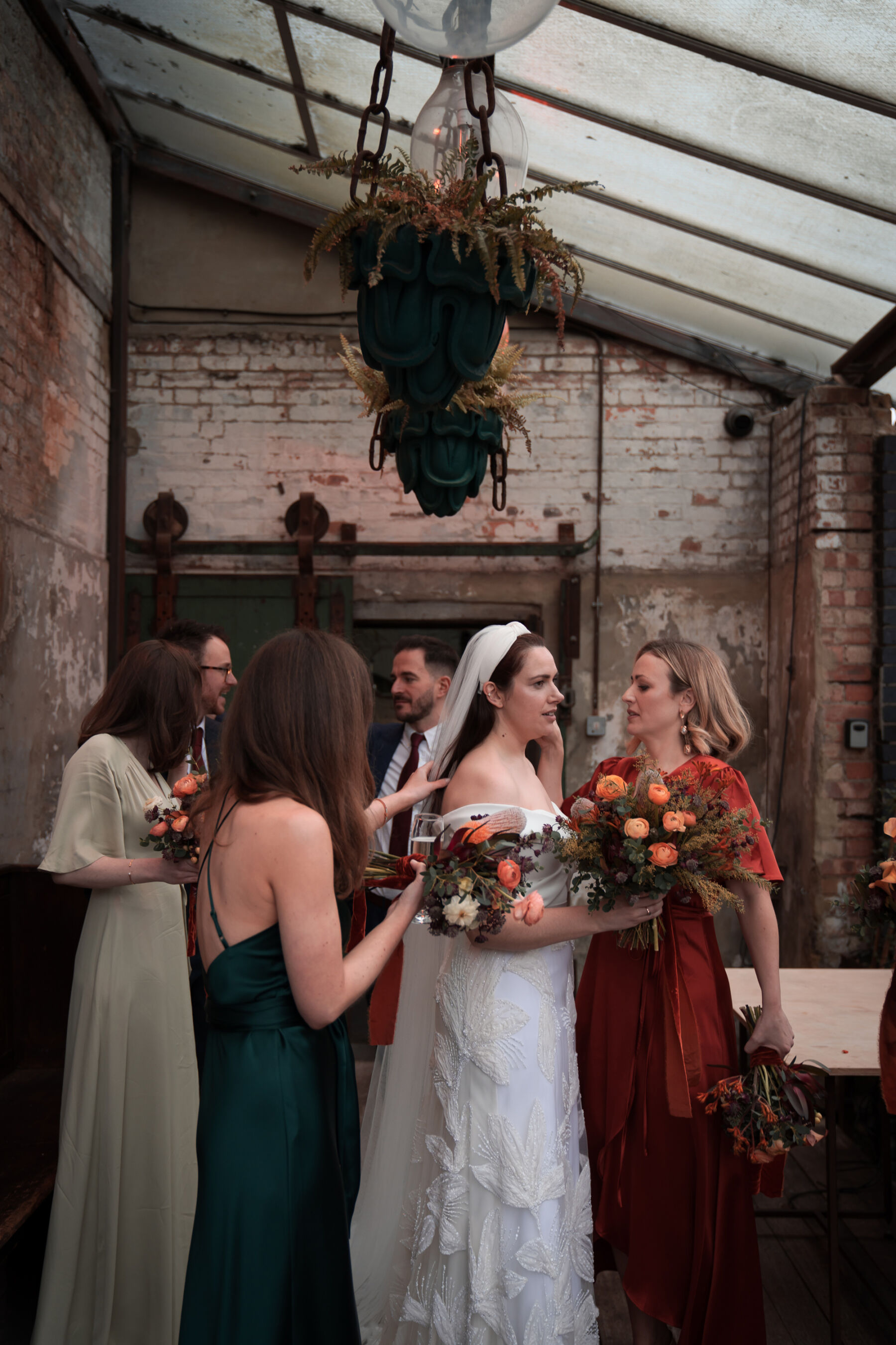Natalie in Halfpenny London for her Clapton Country Club Wedding 23 59 Halfpenny London Clapton Country Club Wedding