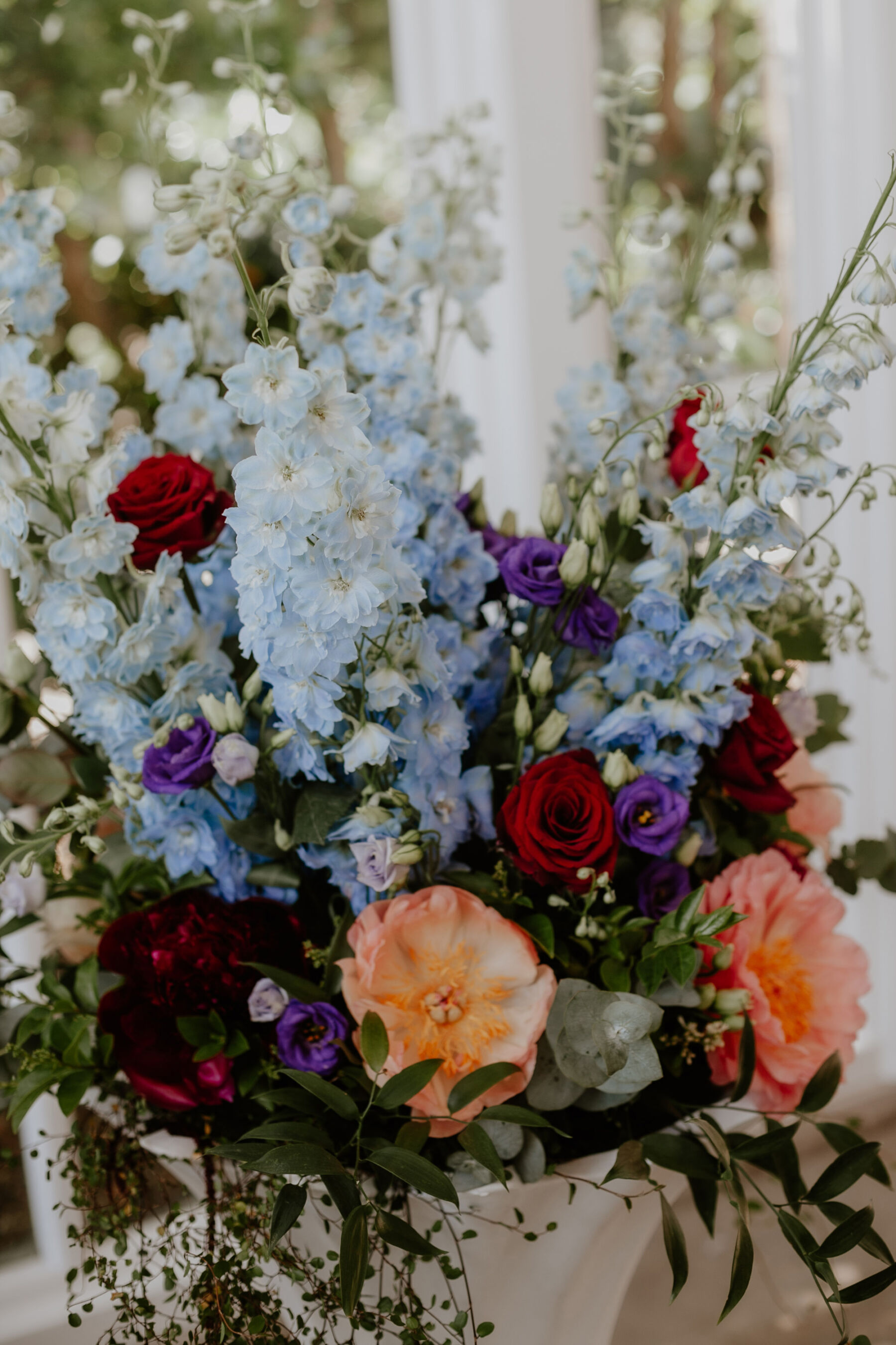 Temperley London Petal Dress for a Wildflowers and Gypsy Goddess Inspired Wedding in London 33 61 Petal Gown Temperley London Orangery Holland Park Wedding