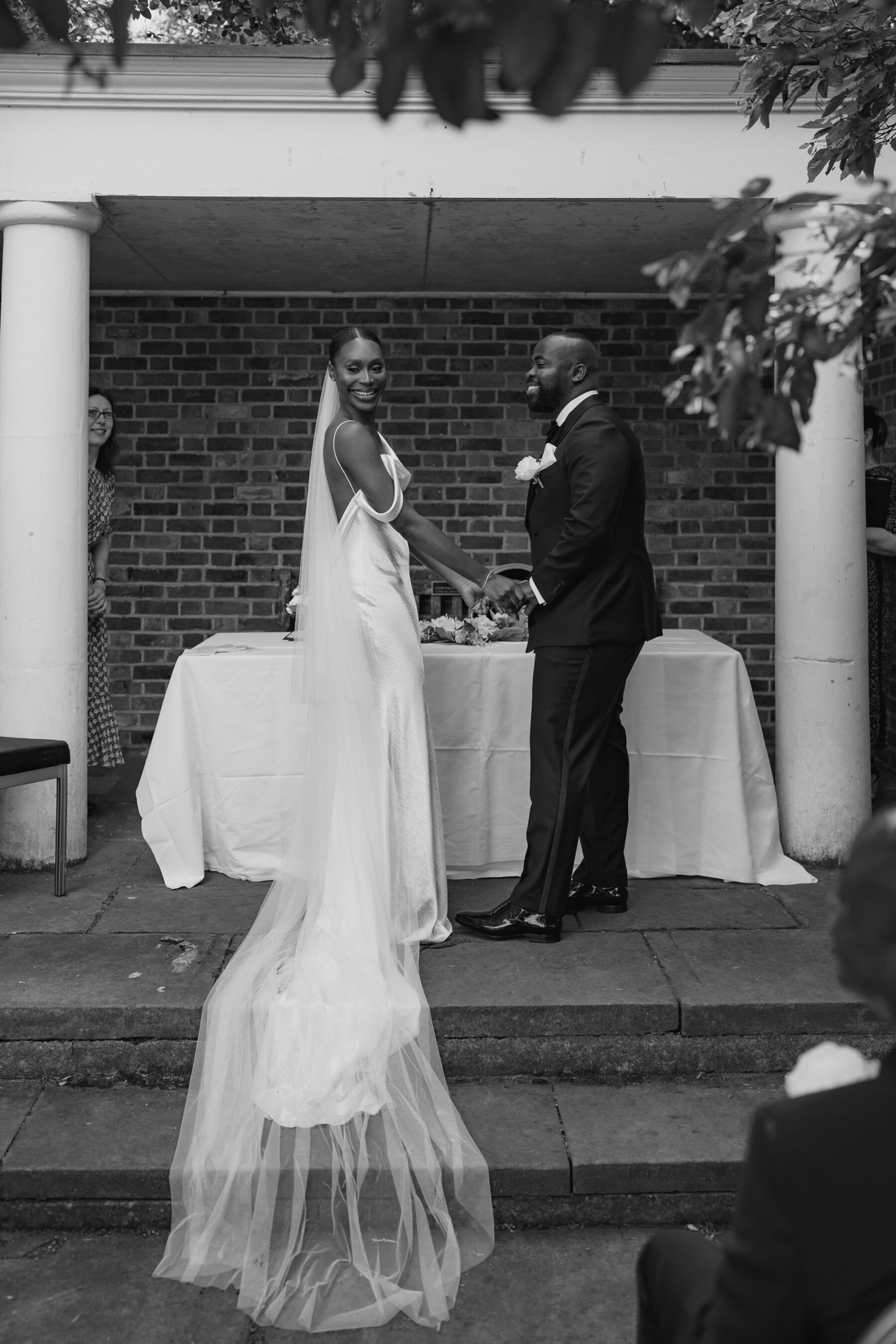 Audrey in Newhite for her Simple, Elegant and Intimate Wedding at Cannizaro House 22 64 Newhite Wedding Dress