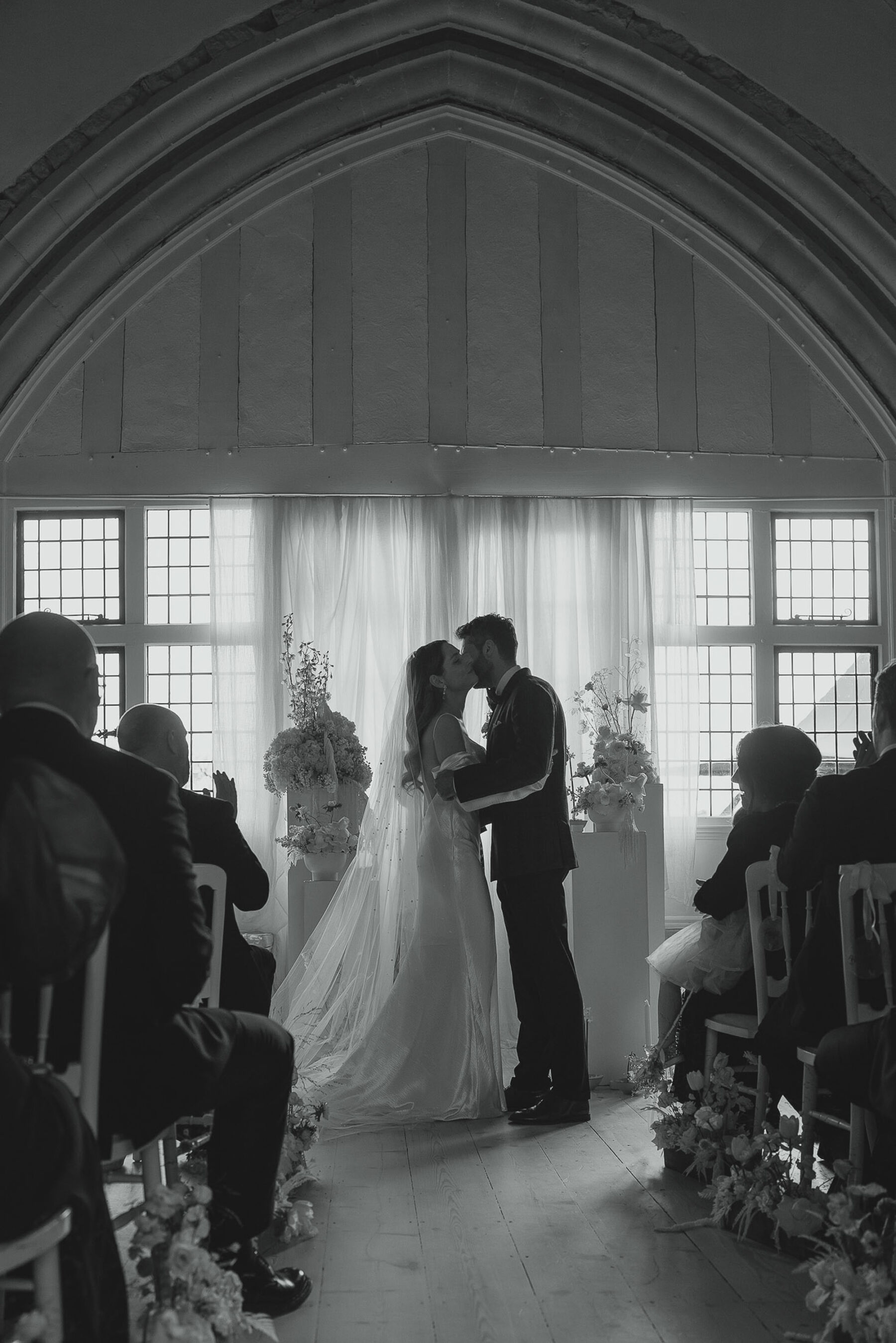 Poppy wore Newhite for her Classy Modern Wedding at Butley Priory in Suffolk 32 65 Newhite gown Butley Priory Wedding
