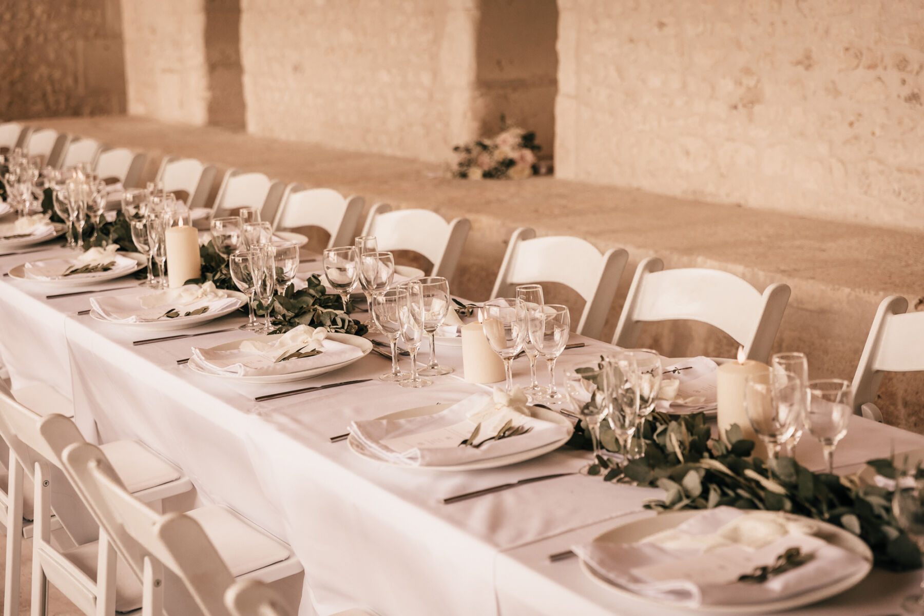 Lois and Lewis's Modern and Romantic French Destination Wedding 45 67 Enzoani Dress French Chateau Wedding