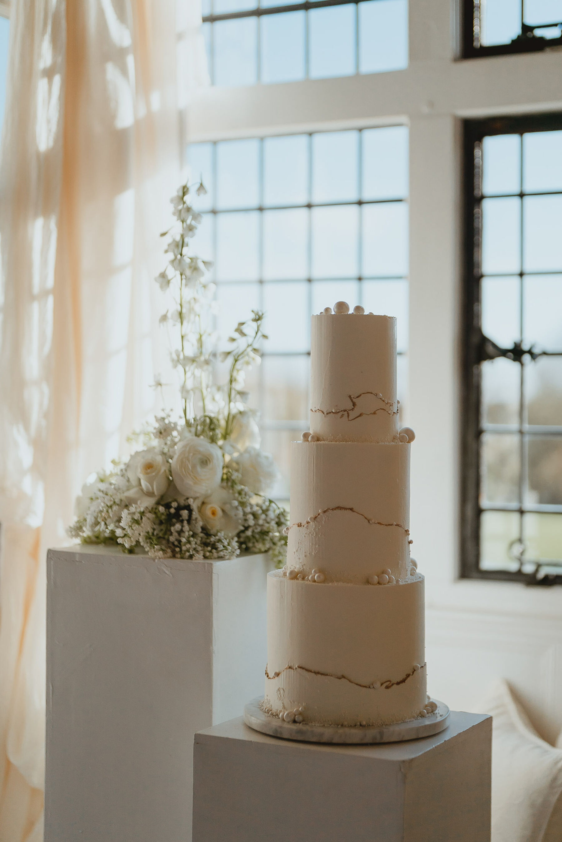 99 Newhite gown Butley Priory Wedding