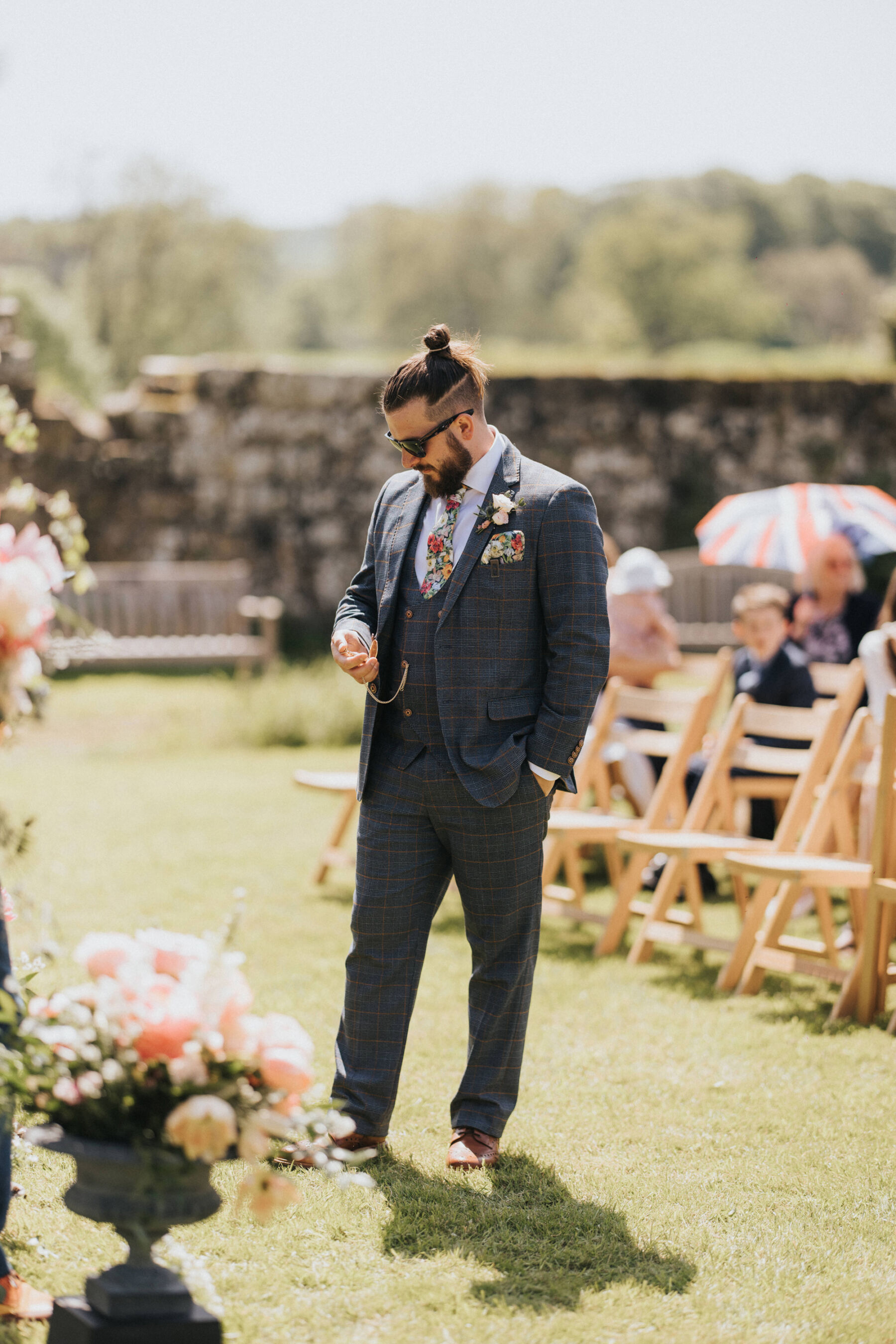 Anna and Chris's Enchanting Spring Wedding at Jervaulx Abbey With Pastel Flowers and a Savin London Dress 18 25 Jervaulx Abbey Wedding