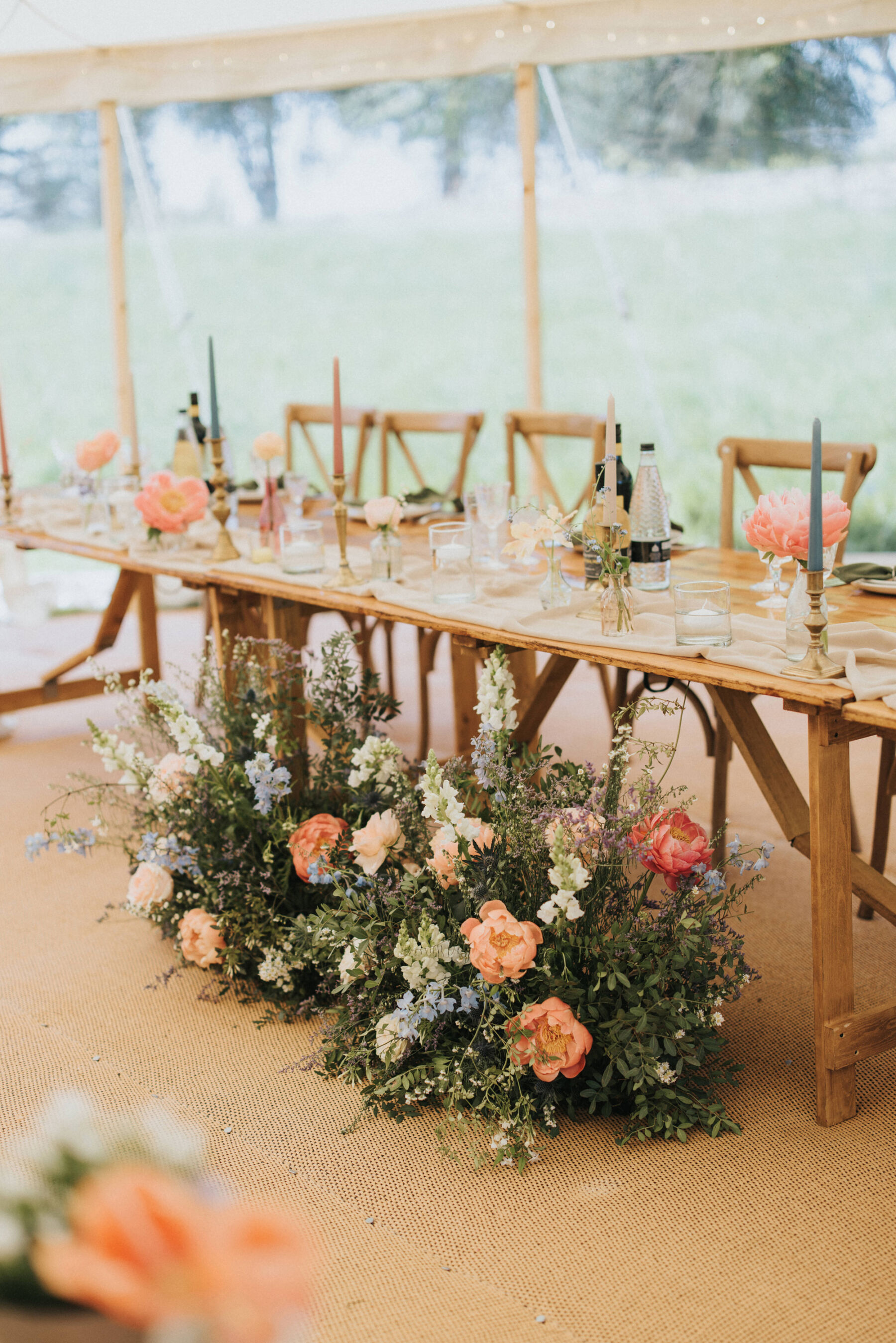 Anna and Chris's Enchanting Spring Wedding at Jervaulx Abbey With Pastel Flowers and a Savin London Dress 41 48 Jervaulx Abbey Wedding
