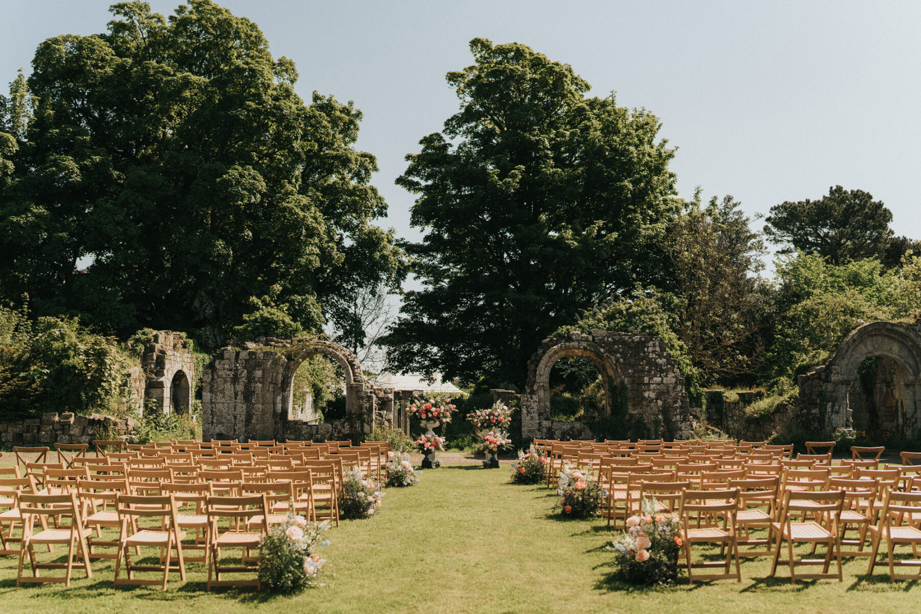 7 Jervaulx Abbey Wedding