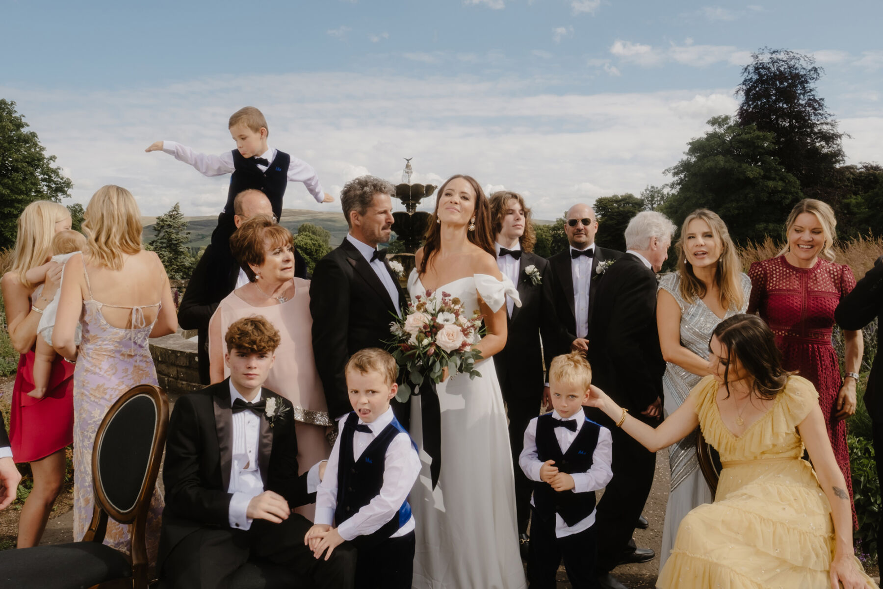 78 Gleneagles Wedding Suzanne Neville Bridal Gown